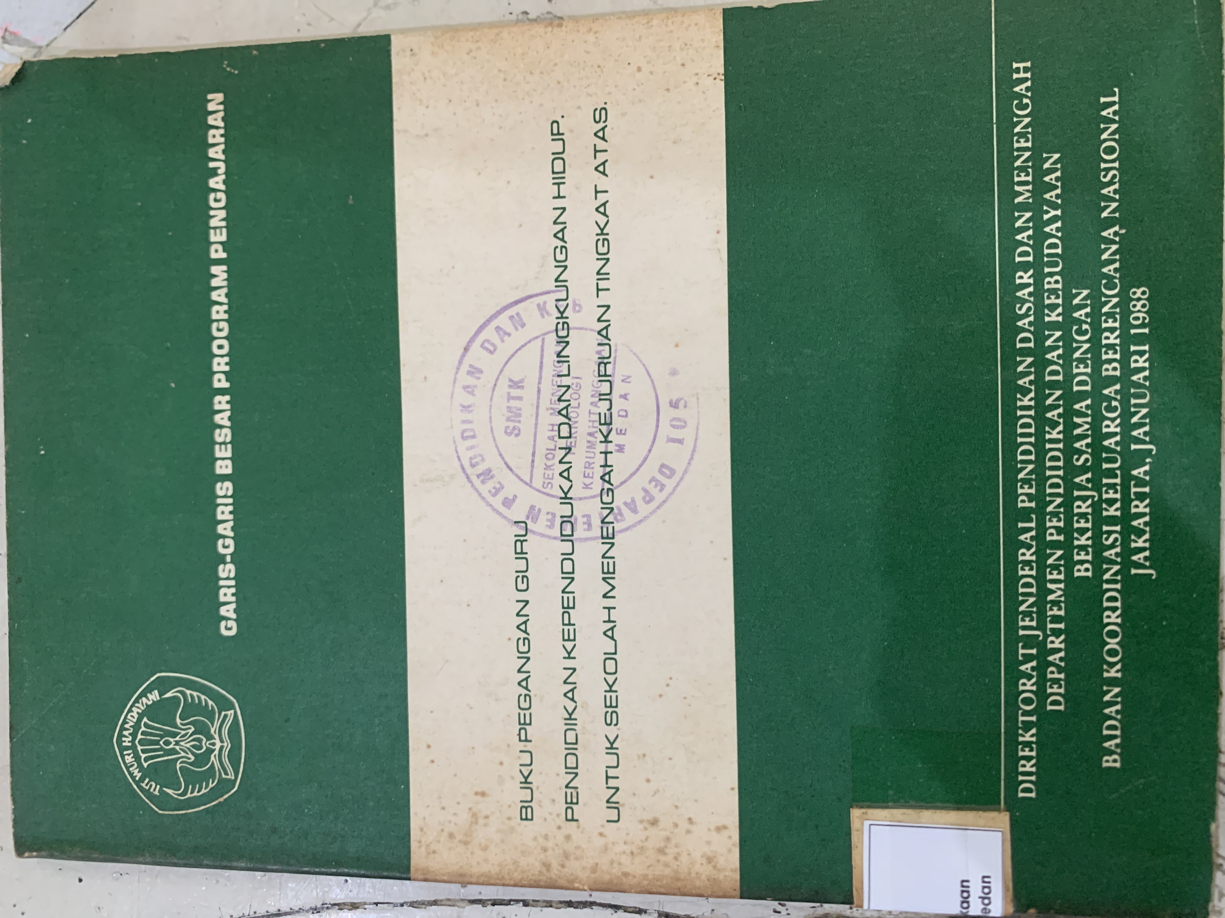 Garis-Garis Besar Program Prngajaran