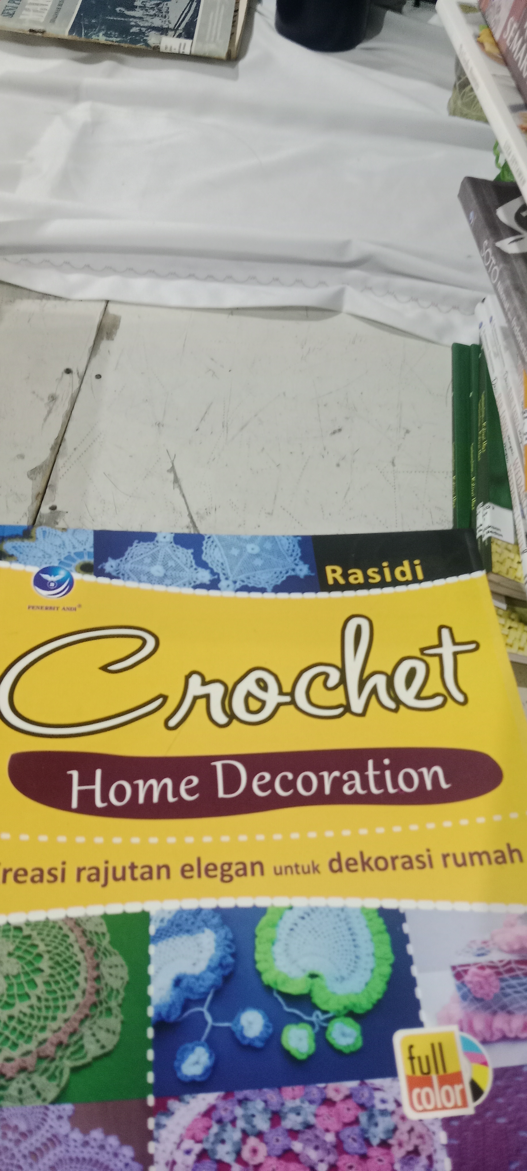 Crochet home decoration
