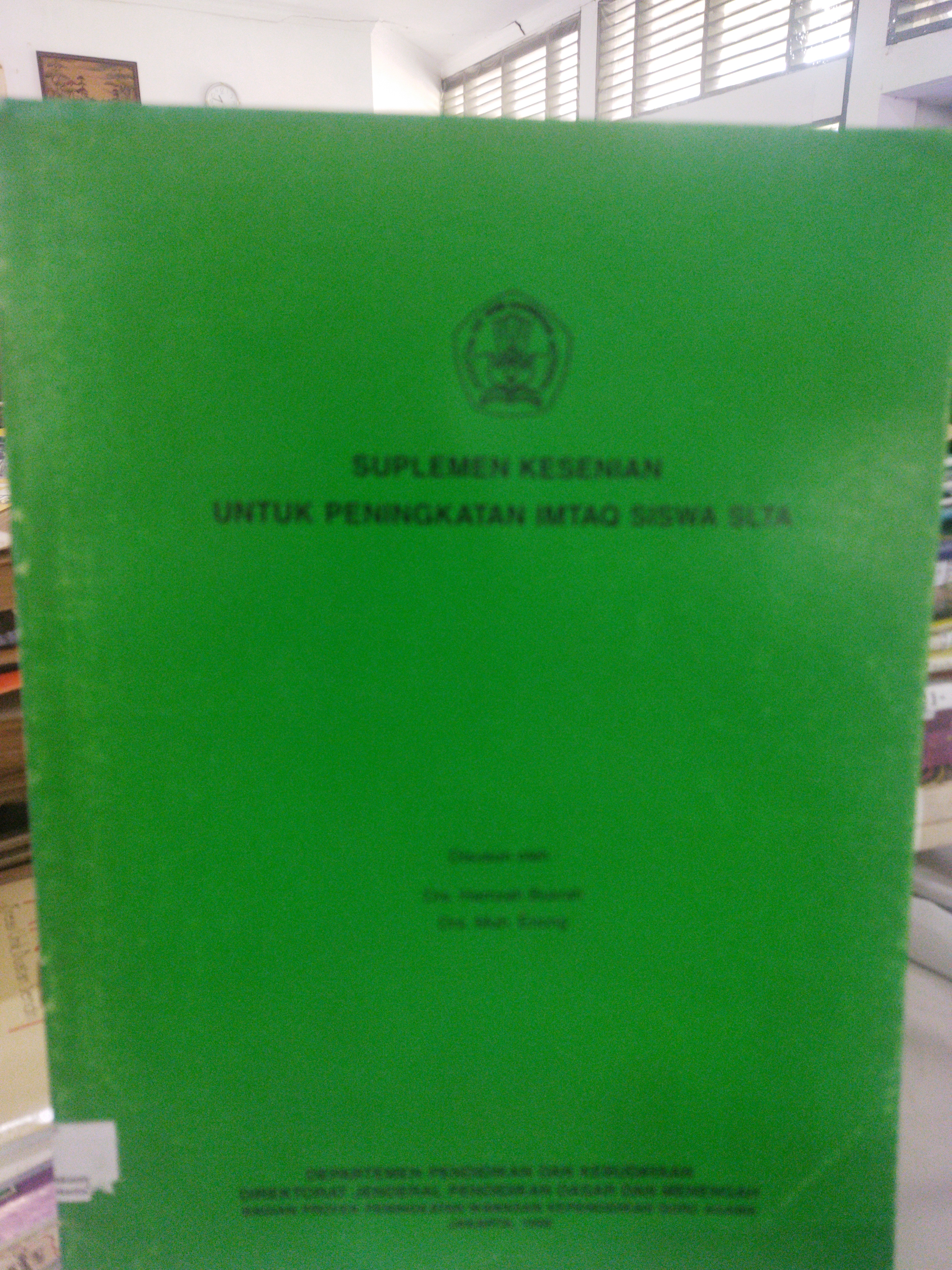 Suplemen Kesenian untuk Peningkatan Imtaq Siswa SLTA