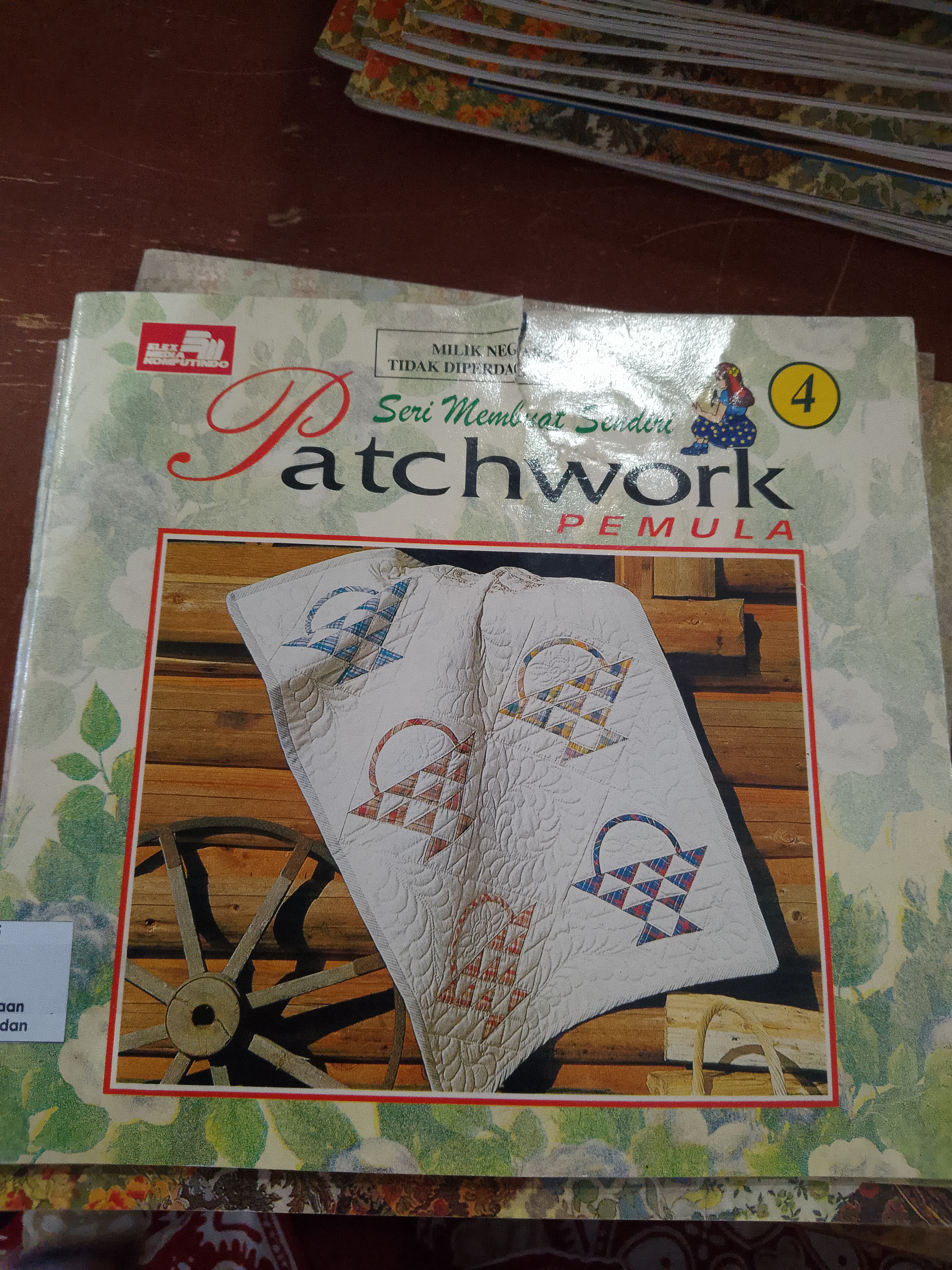 Seri Membuat Sendiri Patchwork pemula jilid 4 