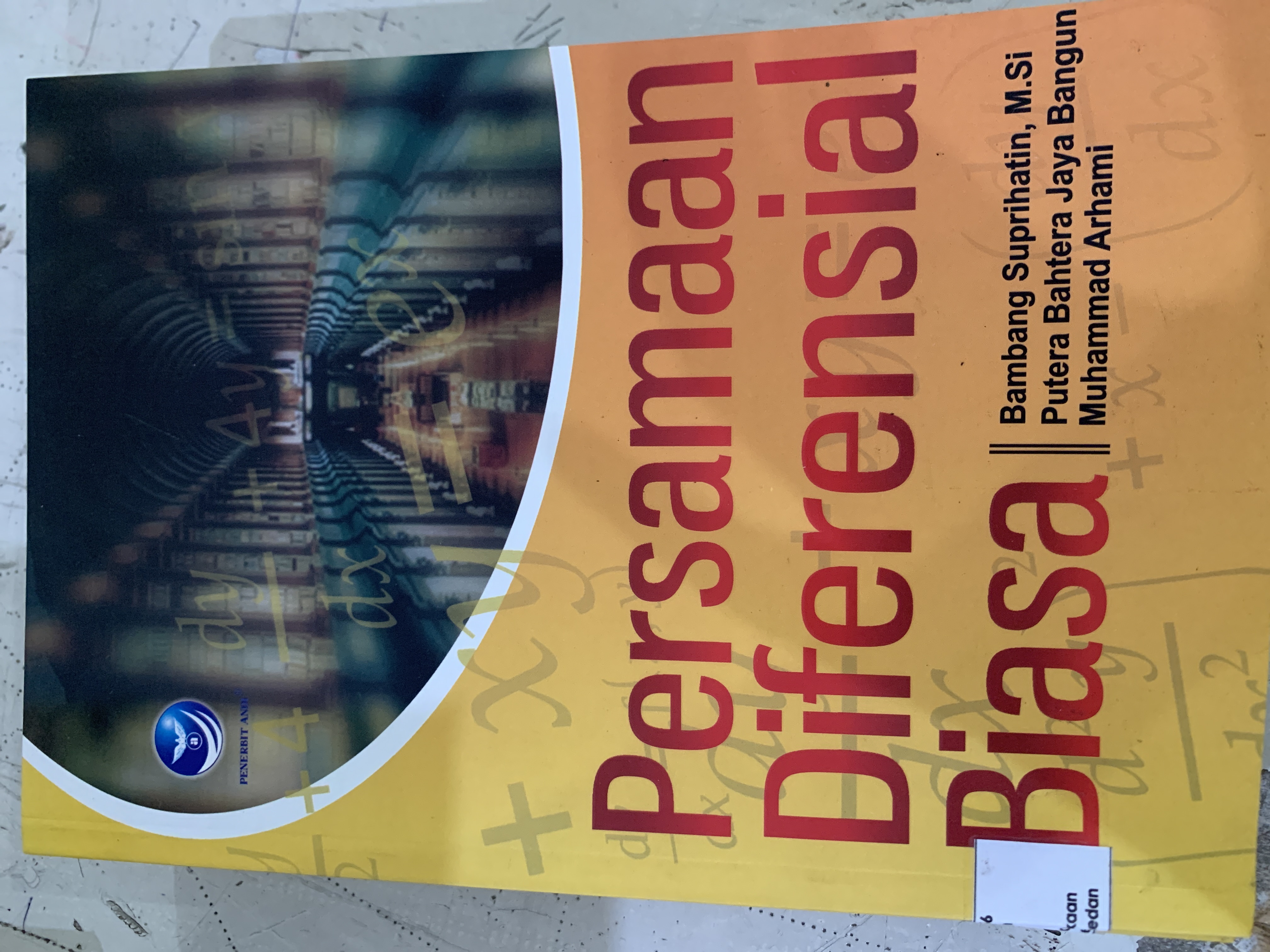 Persamaan diferensial biasa