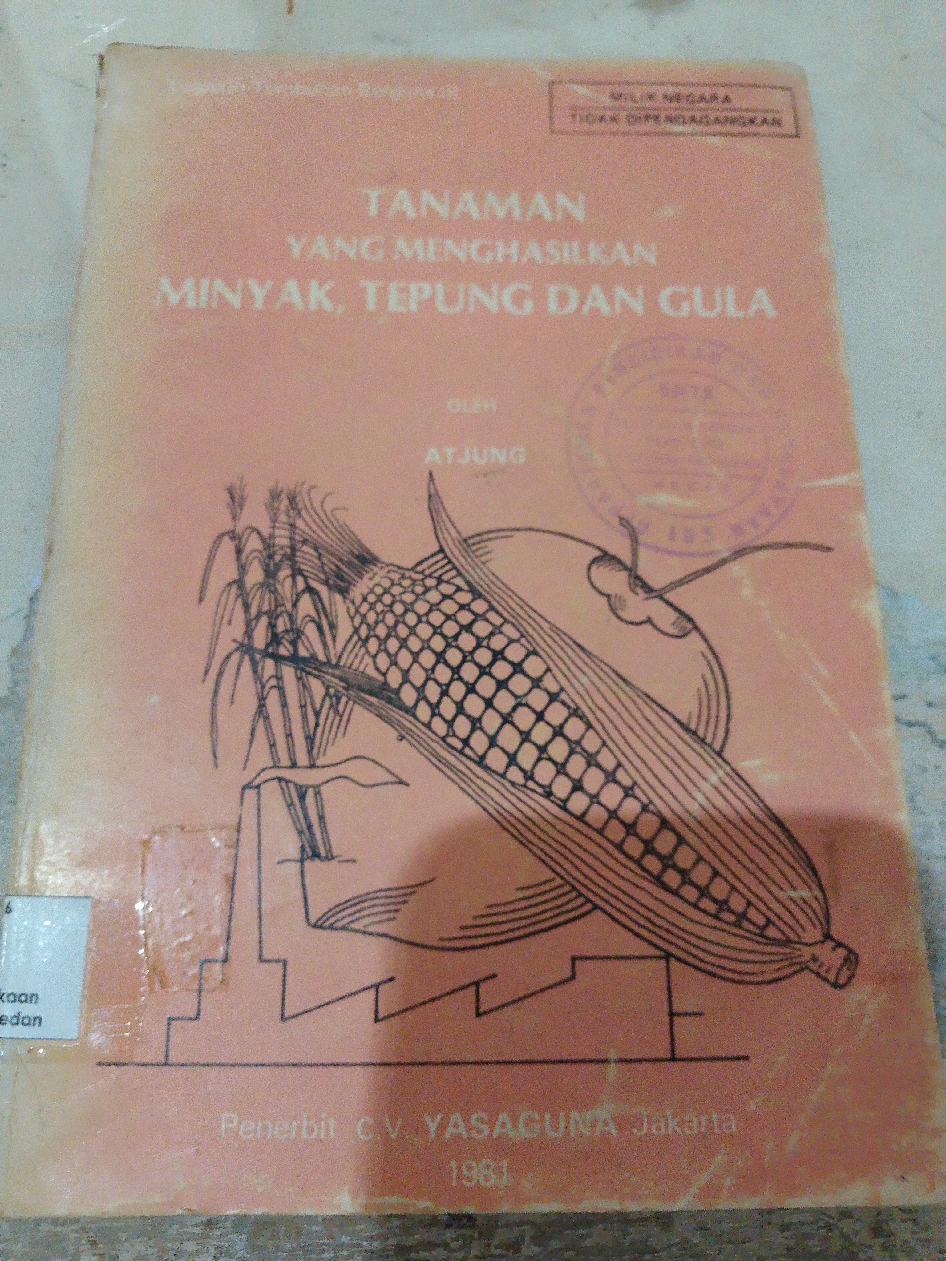 Tanaman yang menghasilkan minyak, tepung dan gula