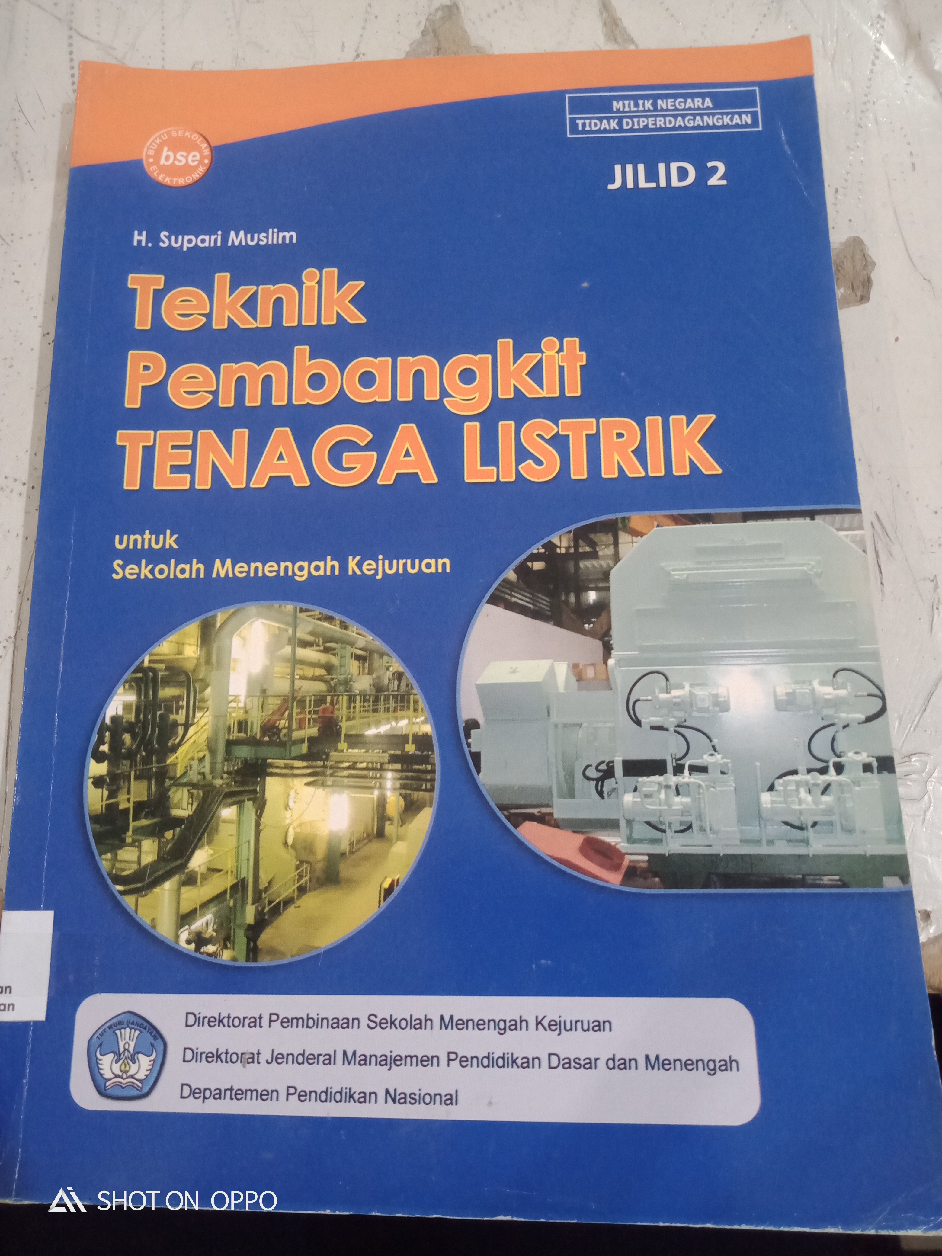 Teknik Pembangkit TENAGA LISTRIK JILID 2