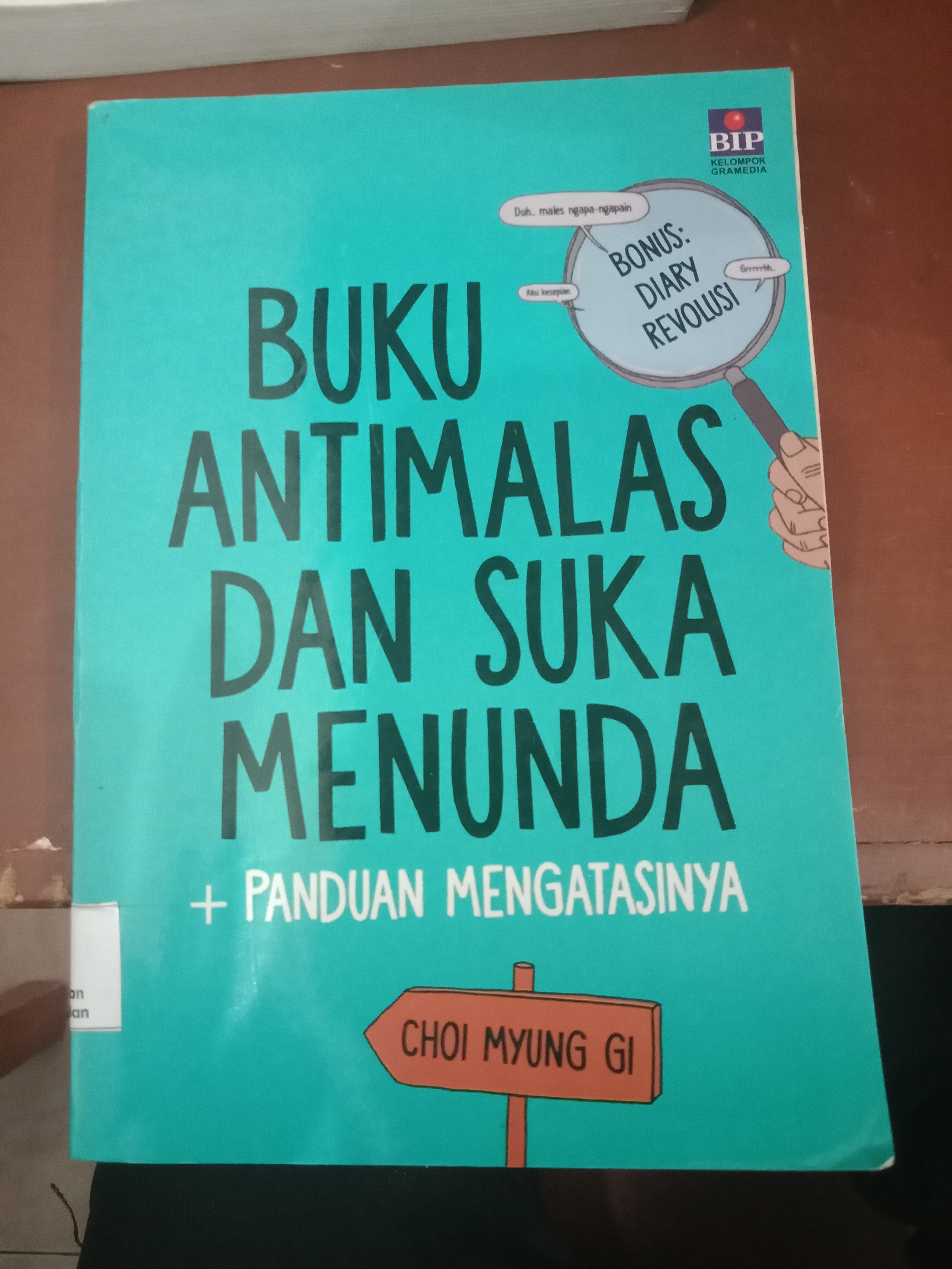 Buku antimalas dan suka menunda