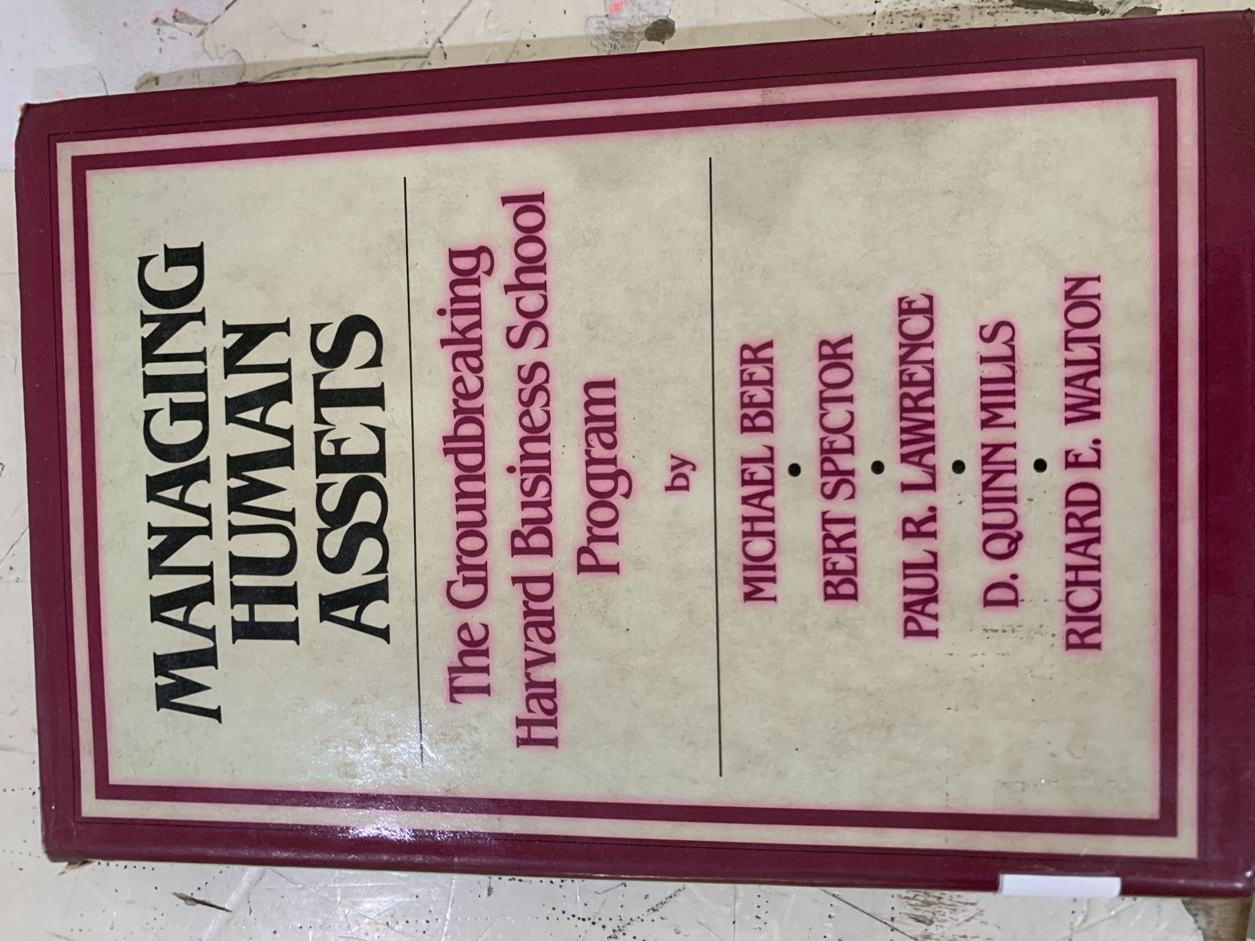 Managing Human Assets