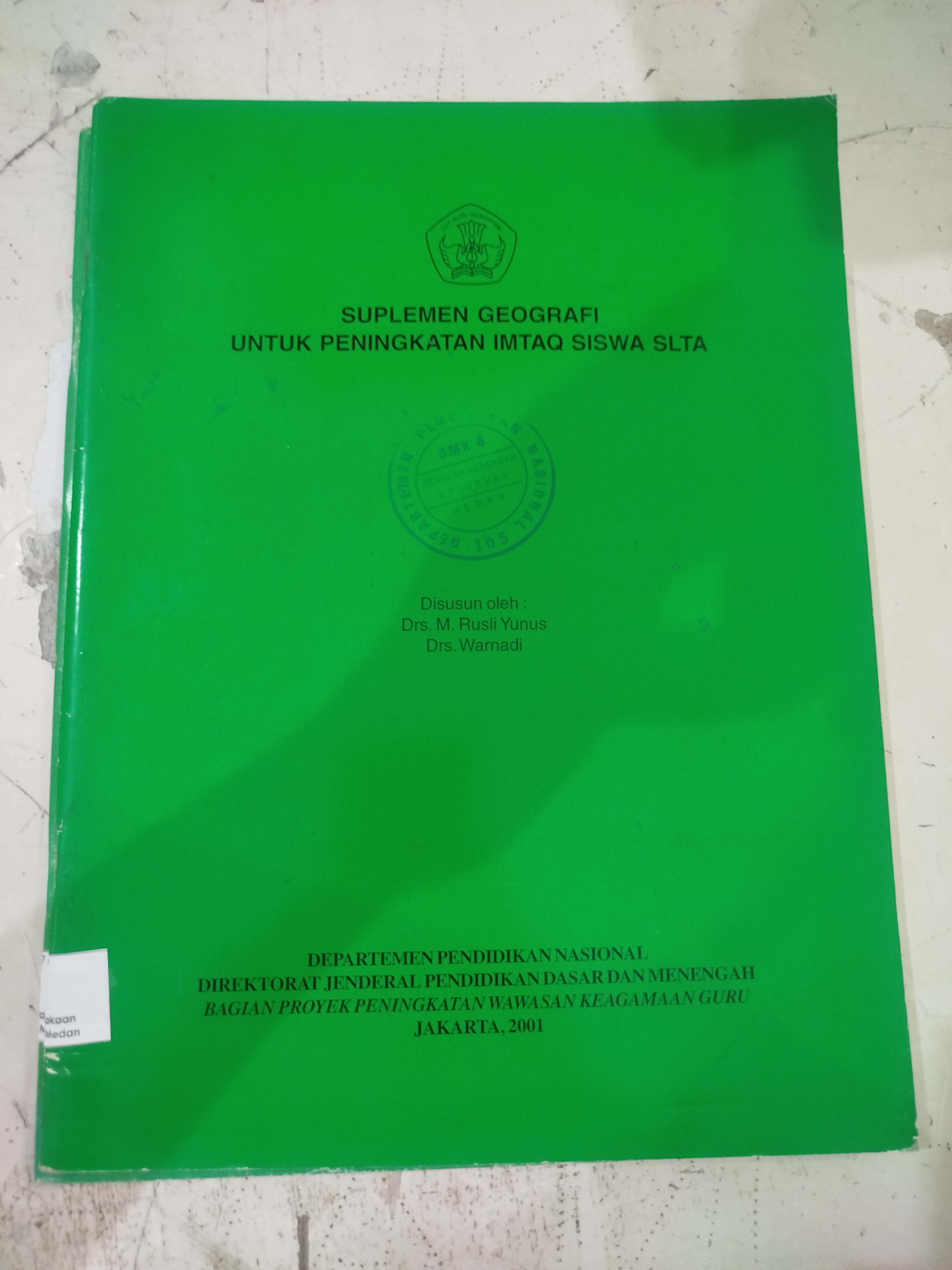 Suplemen Geografi Untuk Peningkatan IMTAQ SISWA SLTA