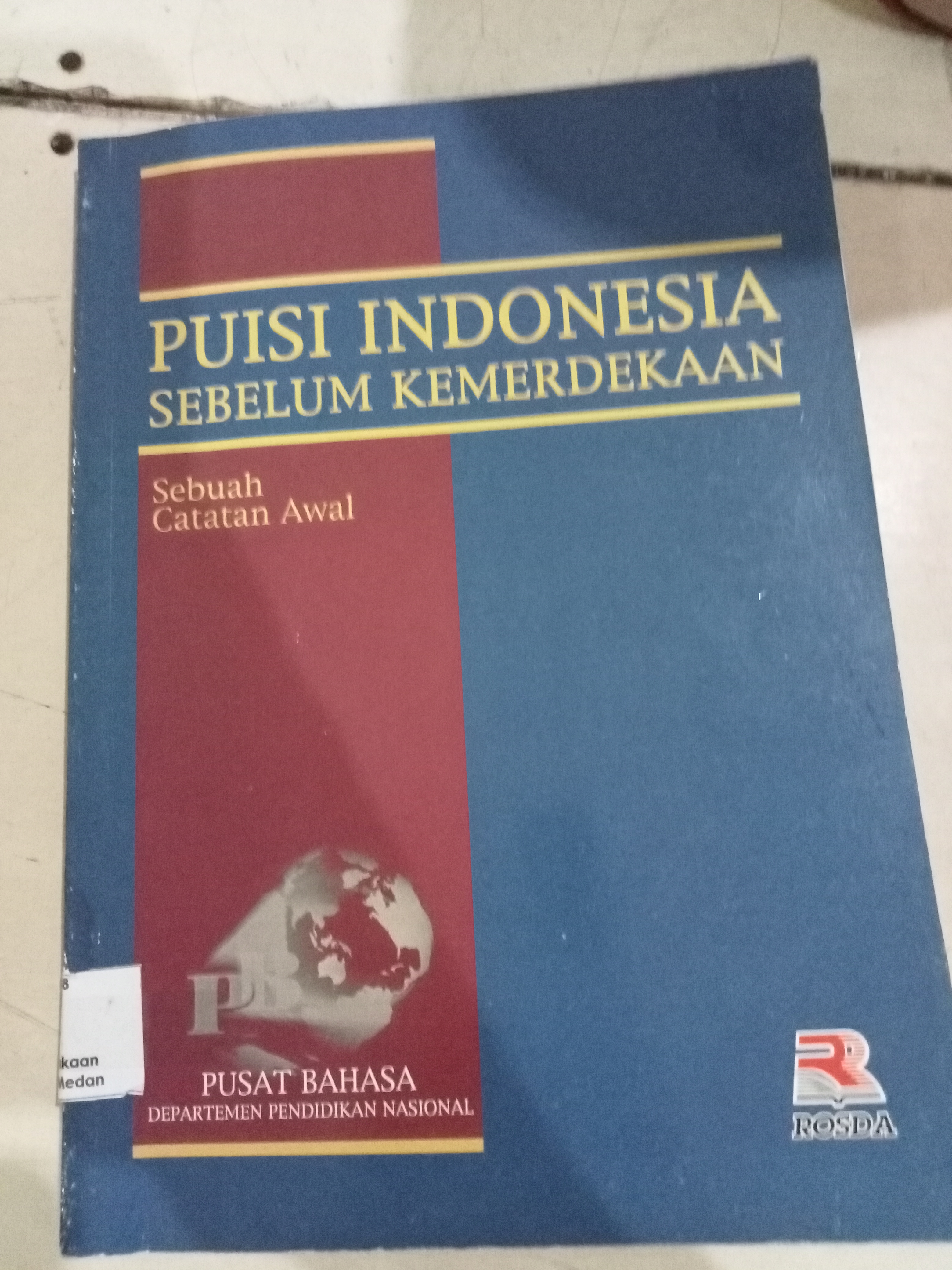 Puisi Indonesia sebelum Kemerdekaan 