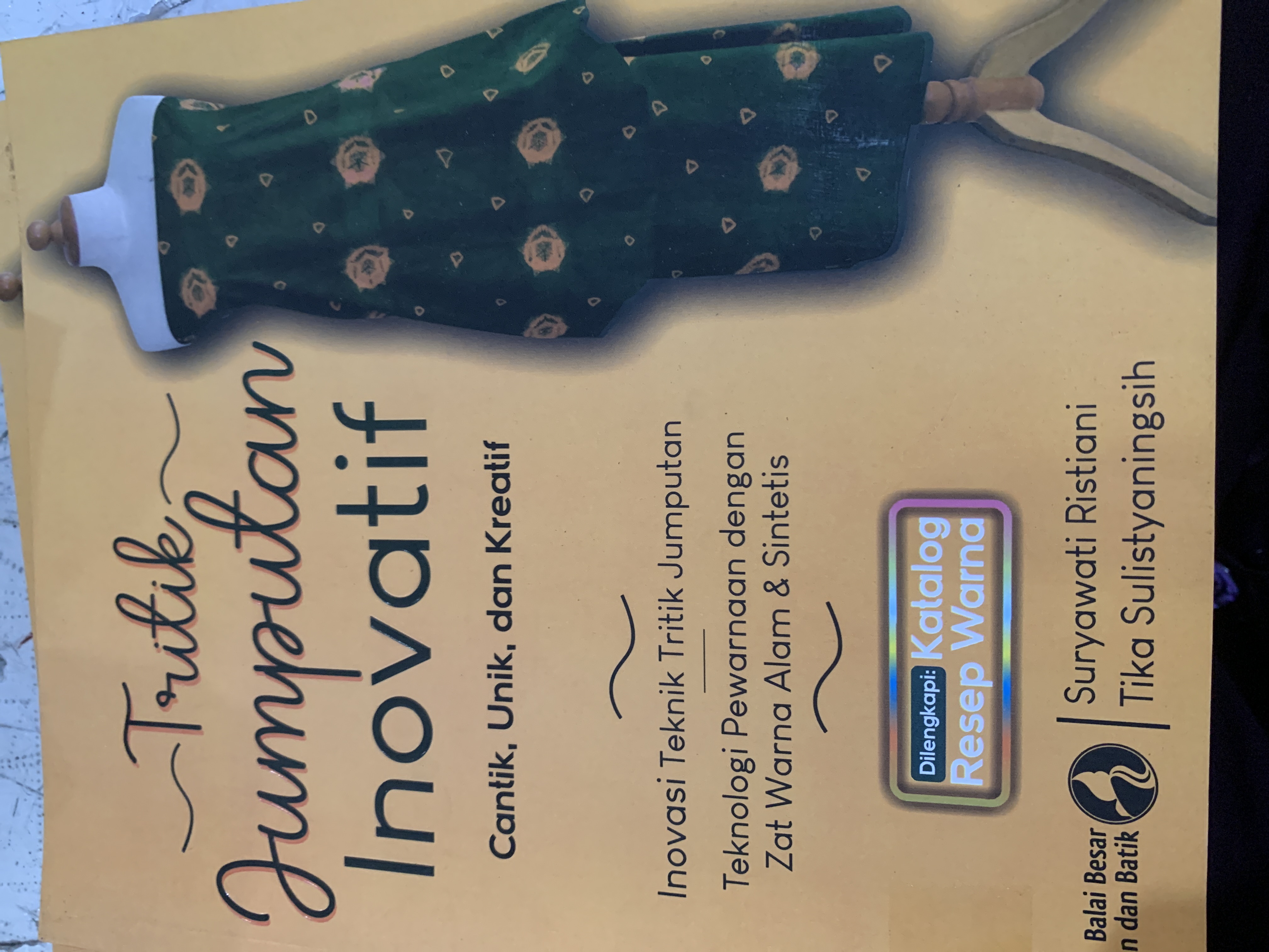 Tritik Jumputan Inovatif 