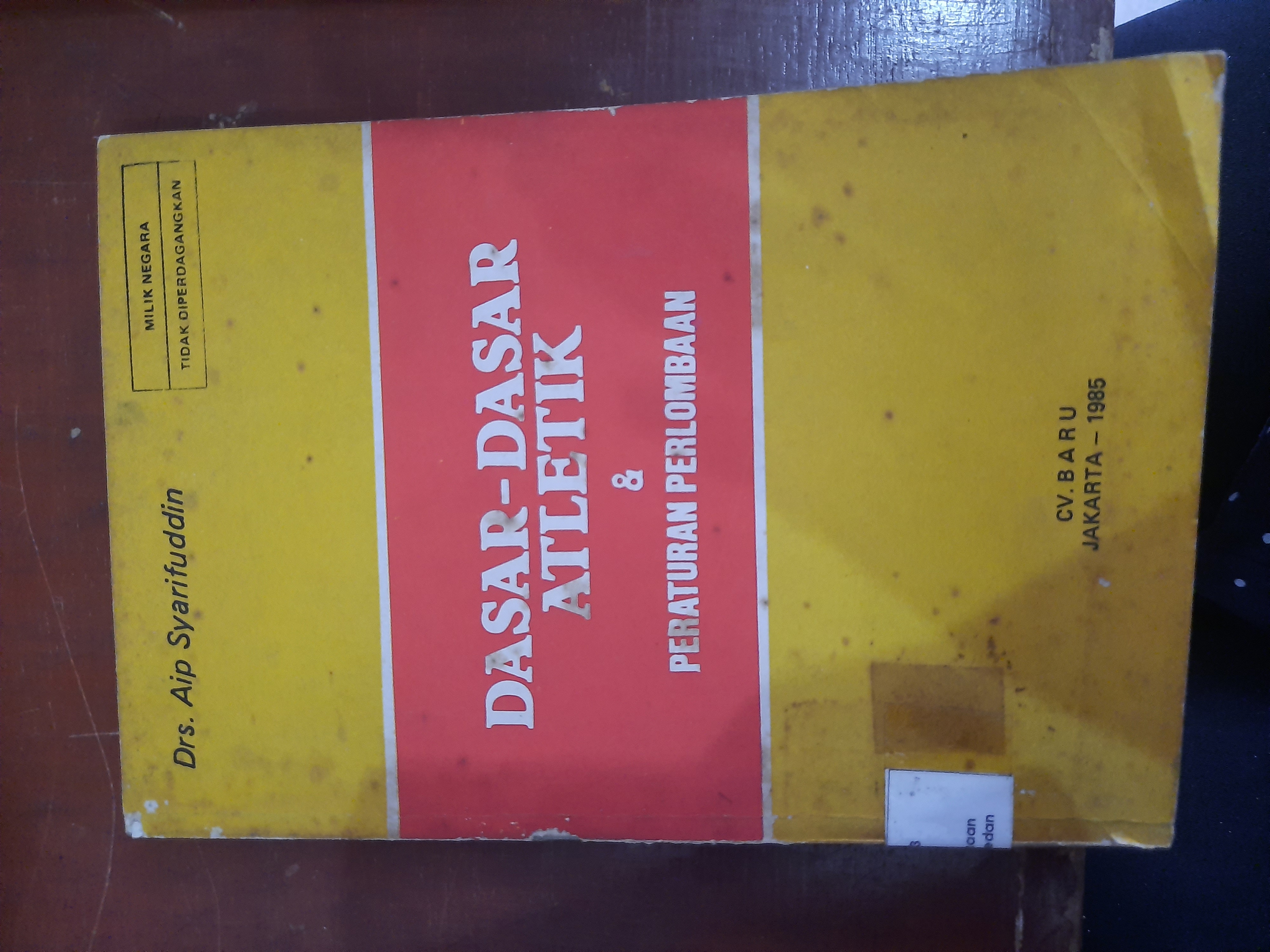 Dasar- dasar atletik dan peraturan perlombaan