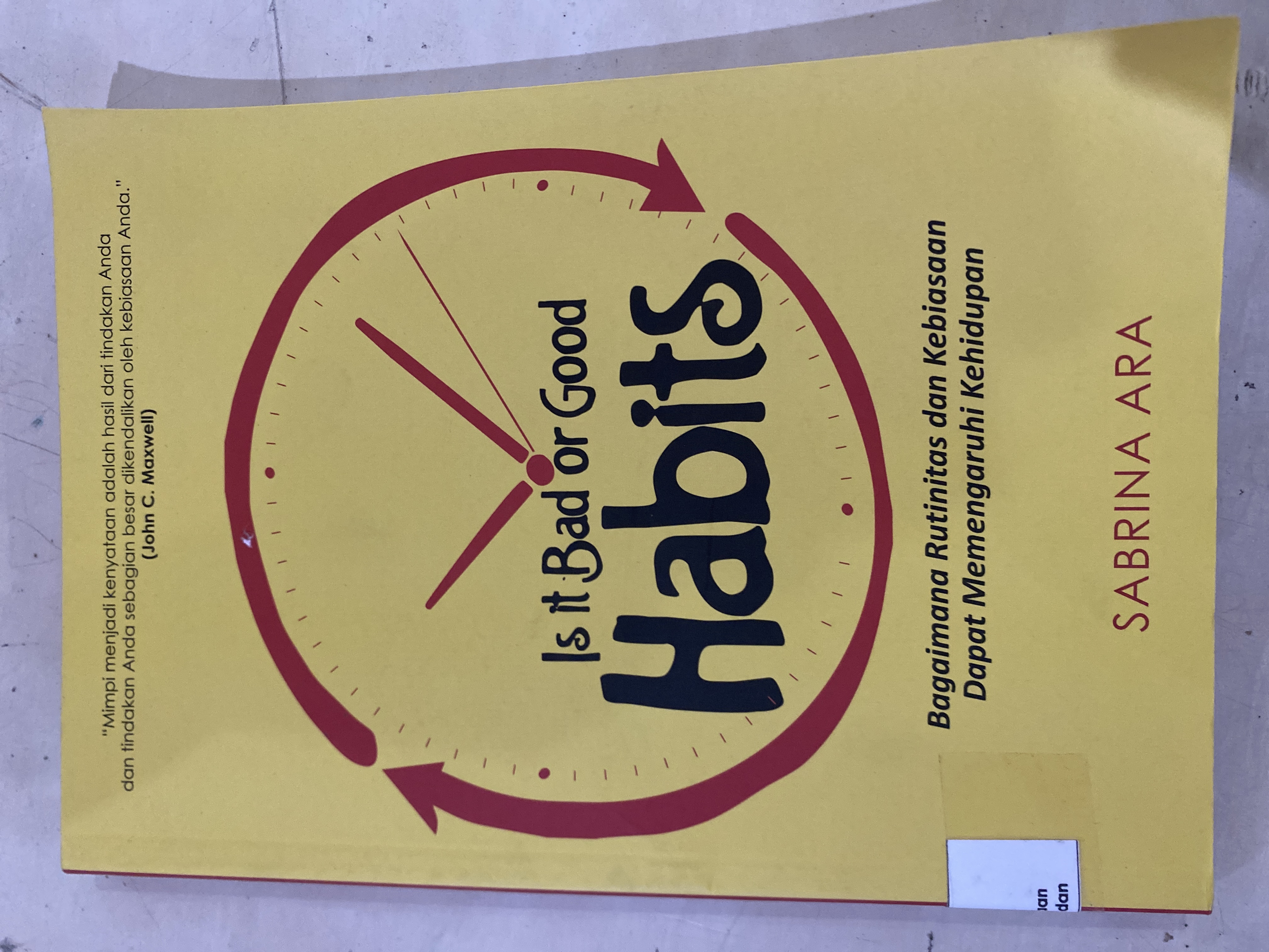 Is it bad or good habits