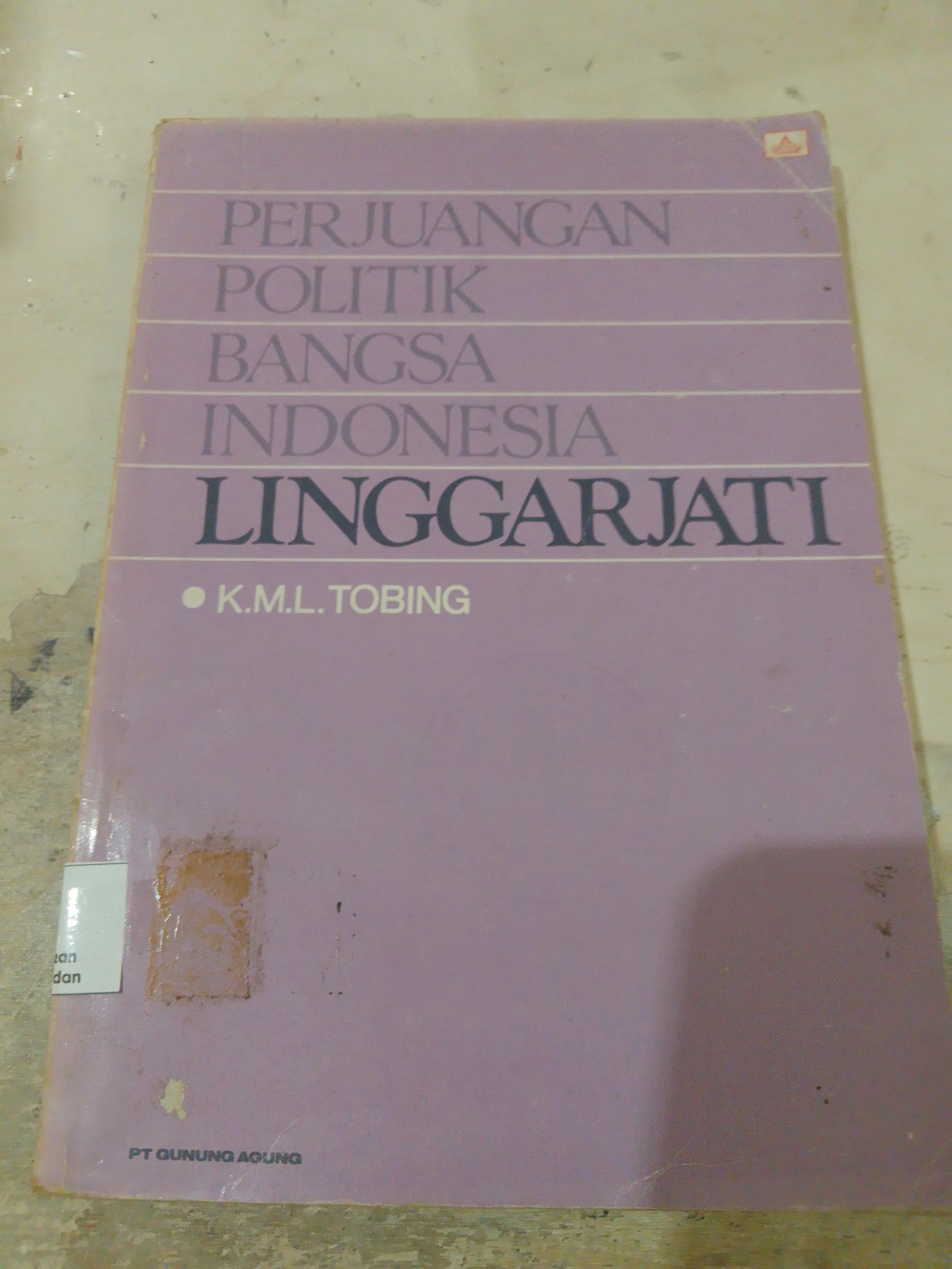 Perjuangan politik bangsa Indonesia Linggarjati 