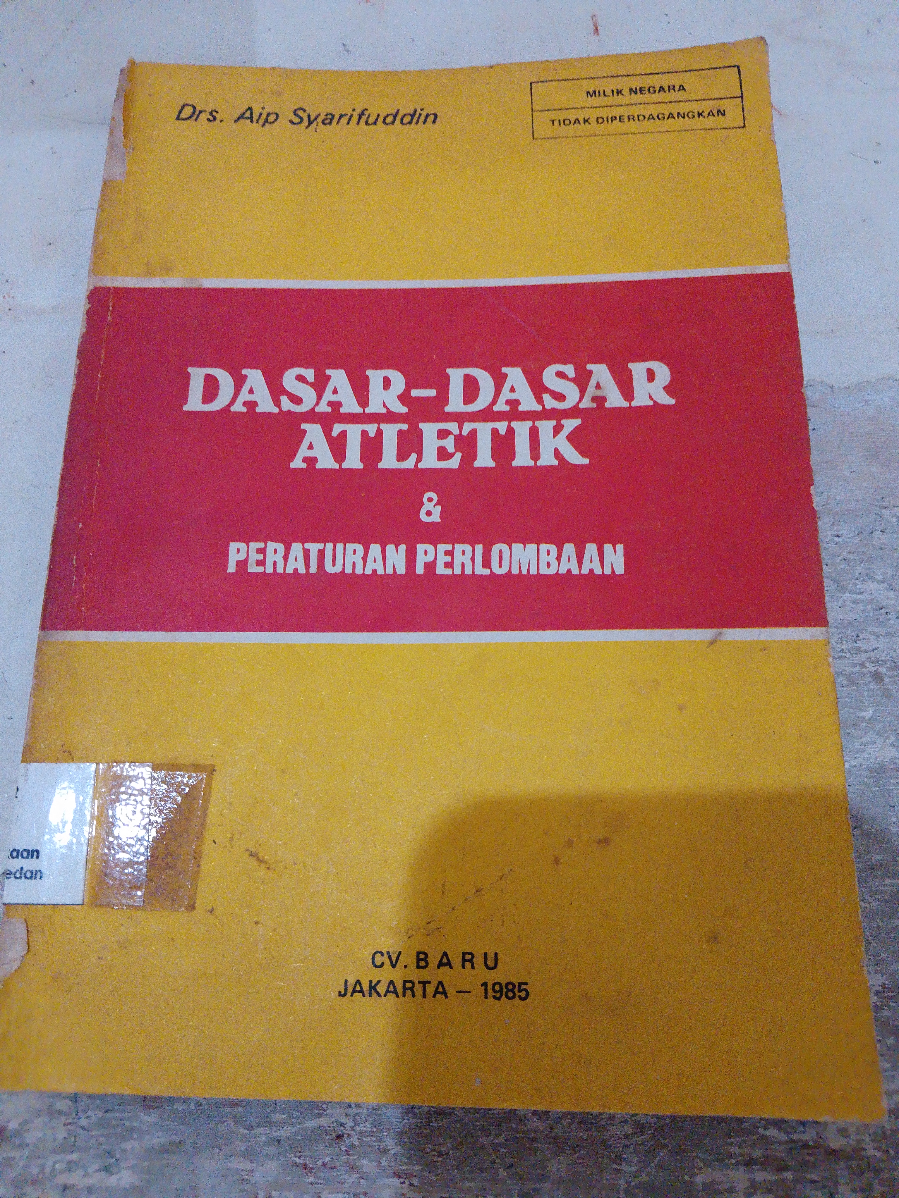 Dasar-dasar Atletik &amp; Peraturan perlombaan 