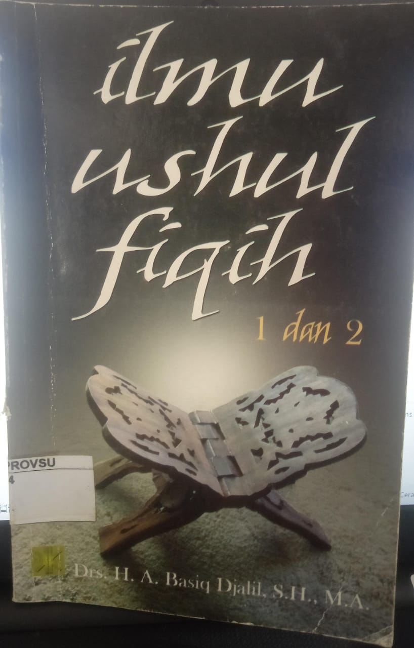 Ilmu Ushul Fiqih 1 dan 2