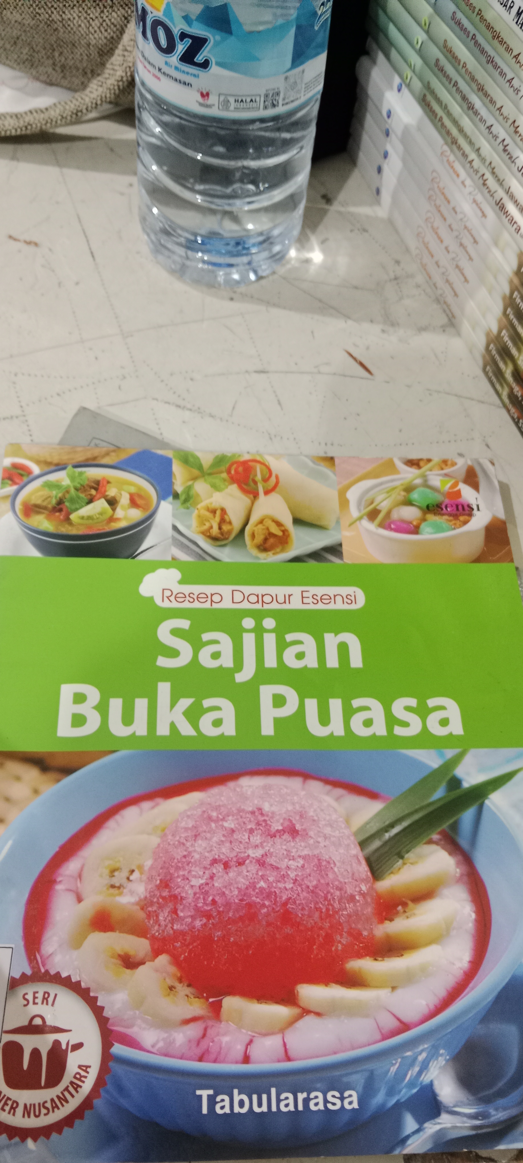 Resep dapur esensi  sajian buku puasa