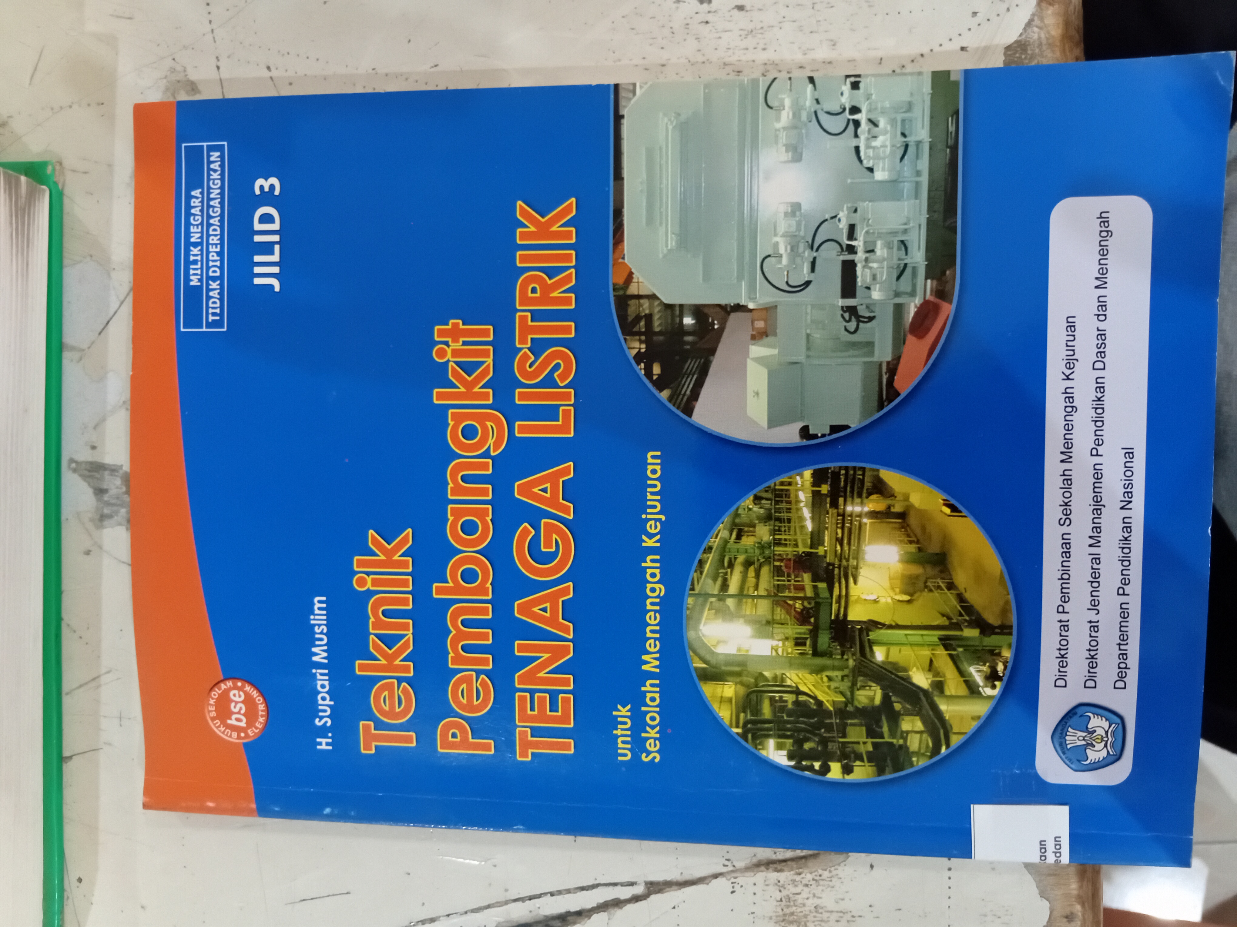 Teknik Pembangkit Tenaga Listrik Jilid 3