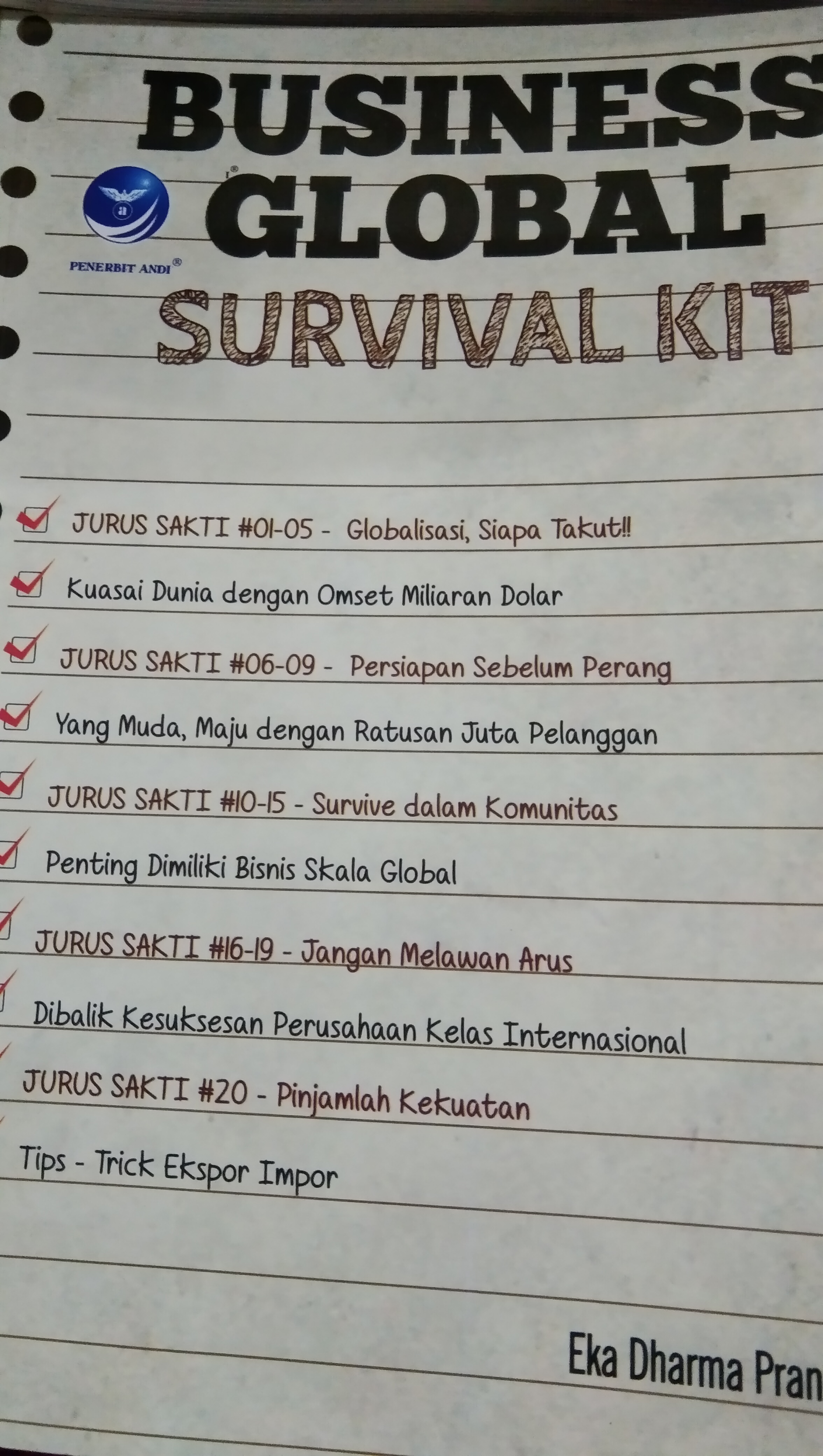Business Global- Survival kit