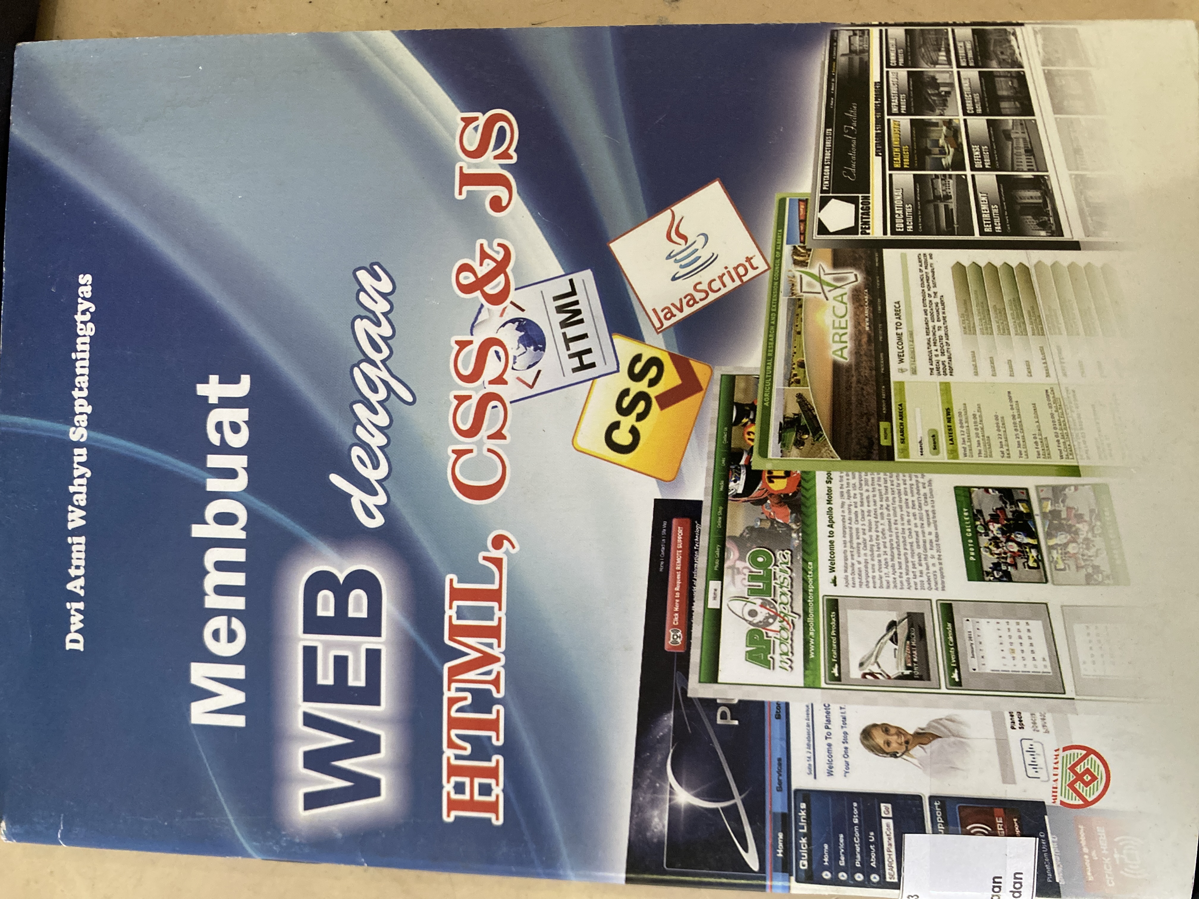 Membuat WEB dengan HTML, CSS, dan JS