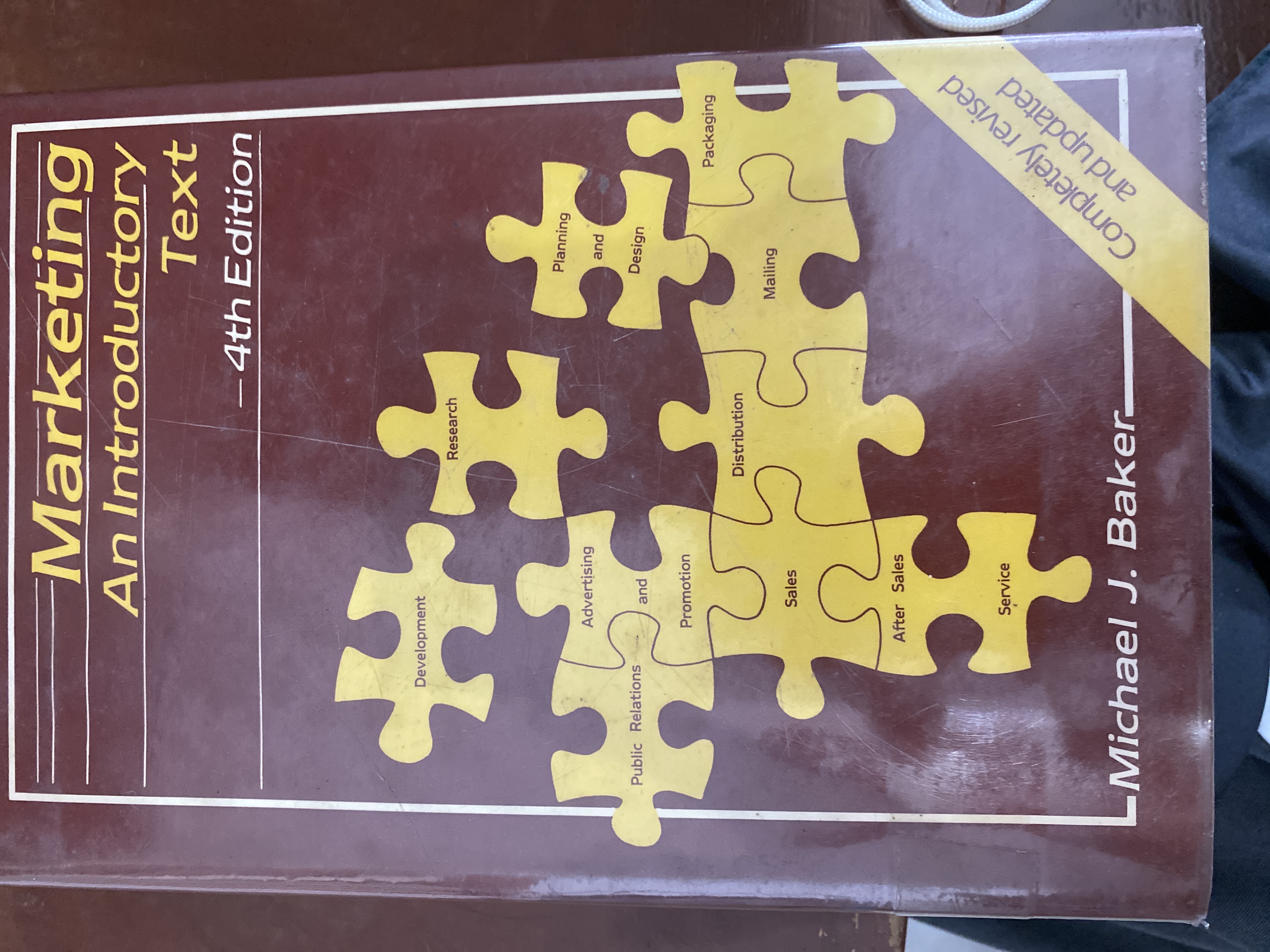 Marketing an Introductory Text 4th Edition