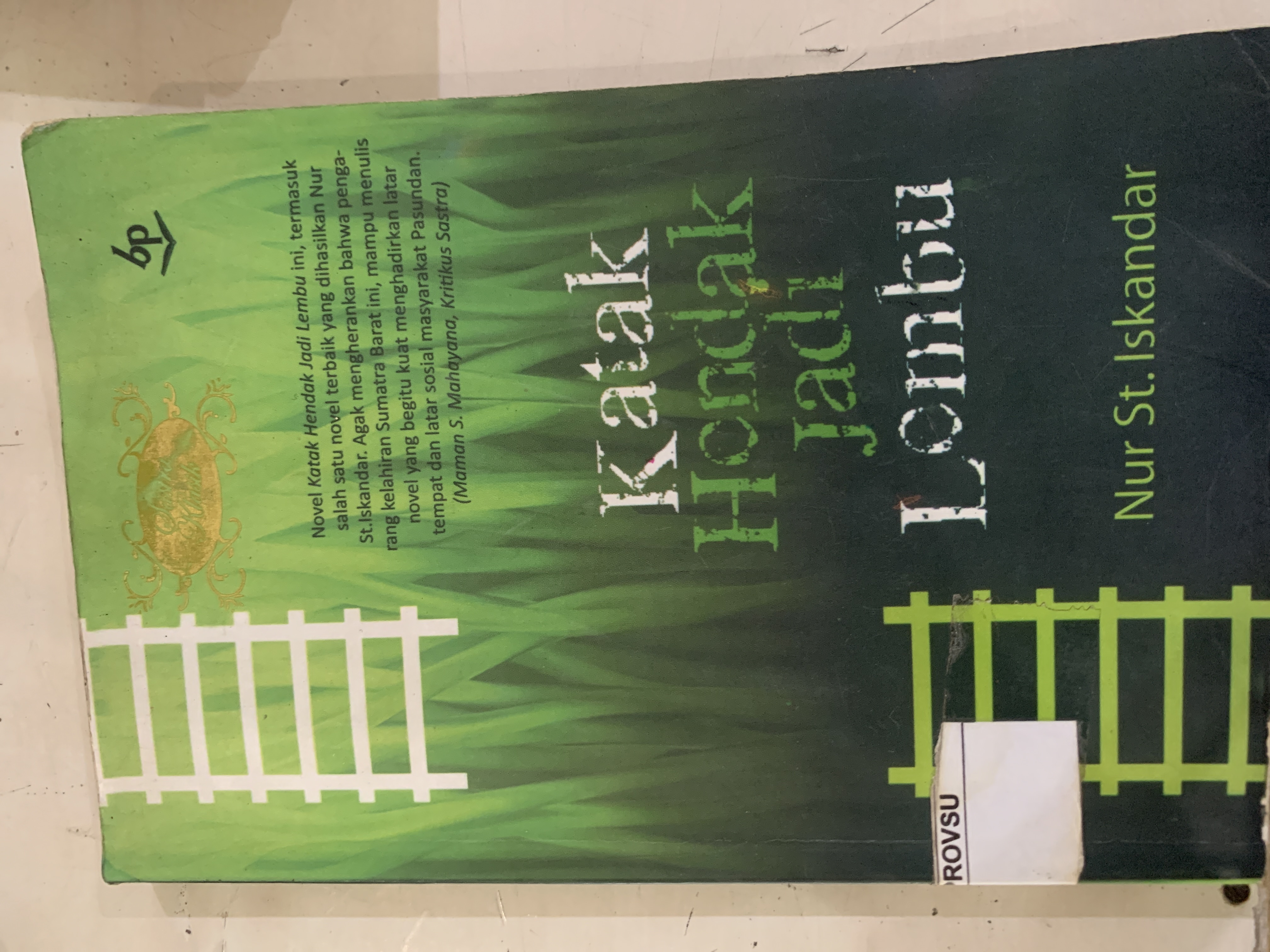 Katak Hendak Jadi Lembu