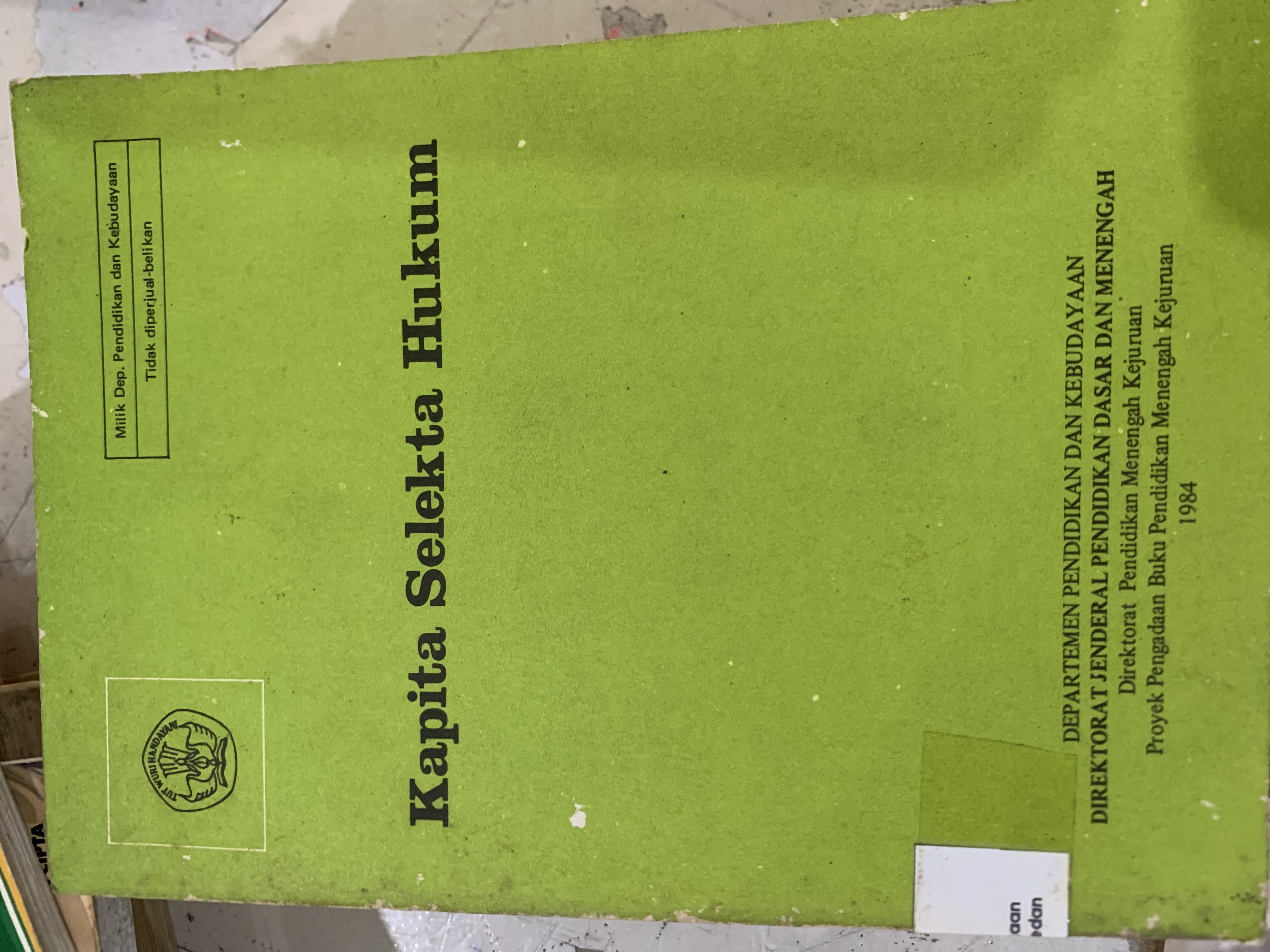 Kapita Selekta Hukum