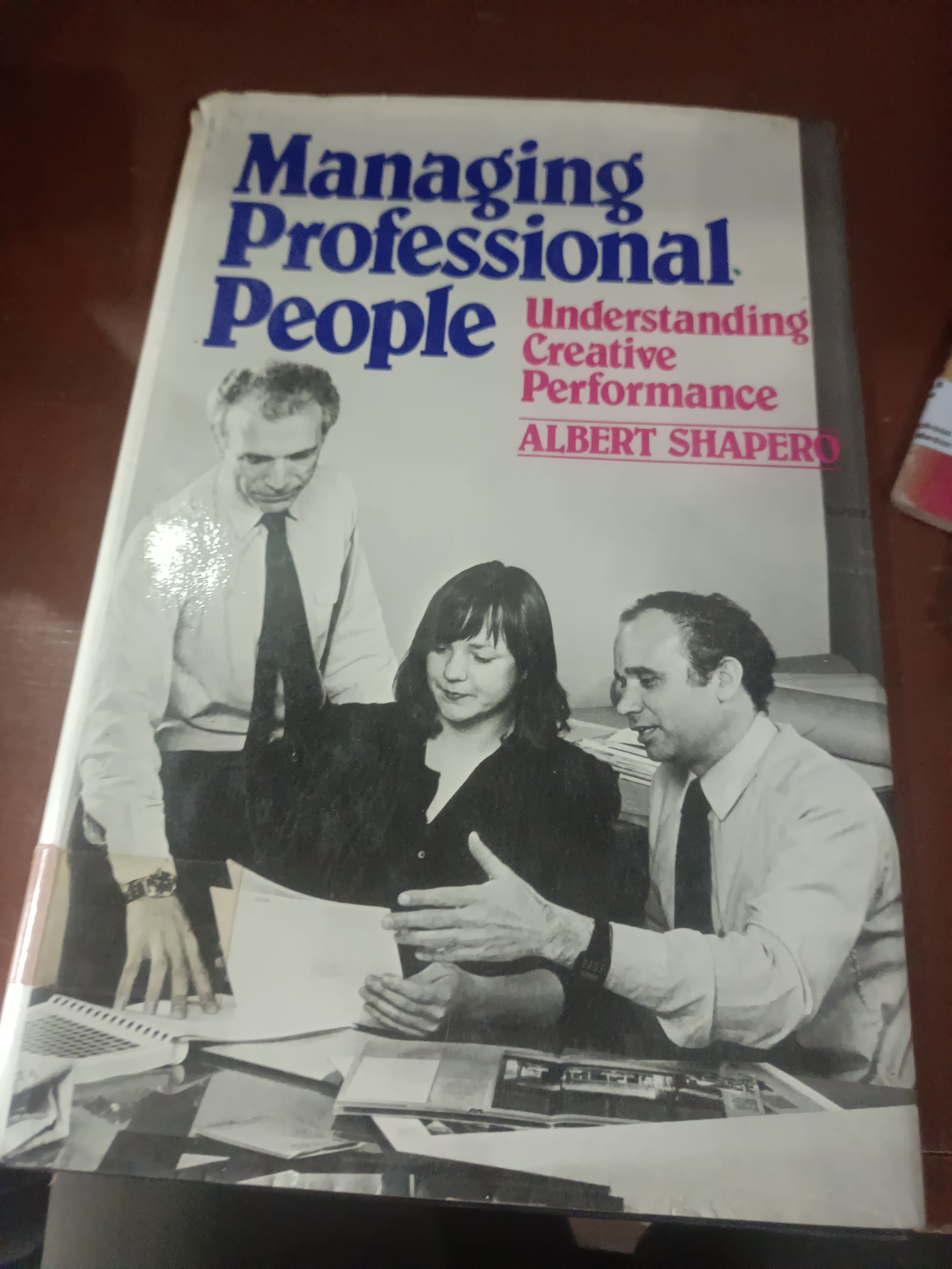 Managing Professional People