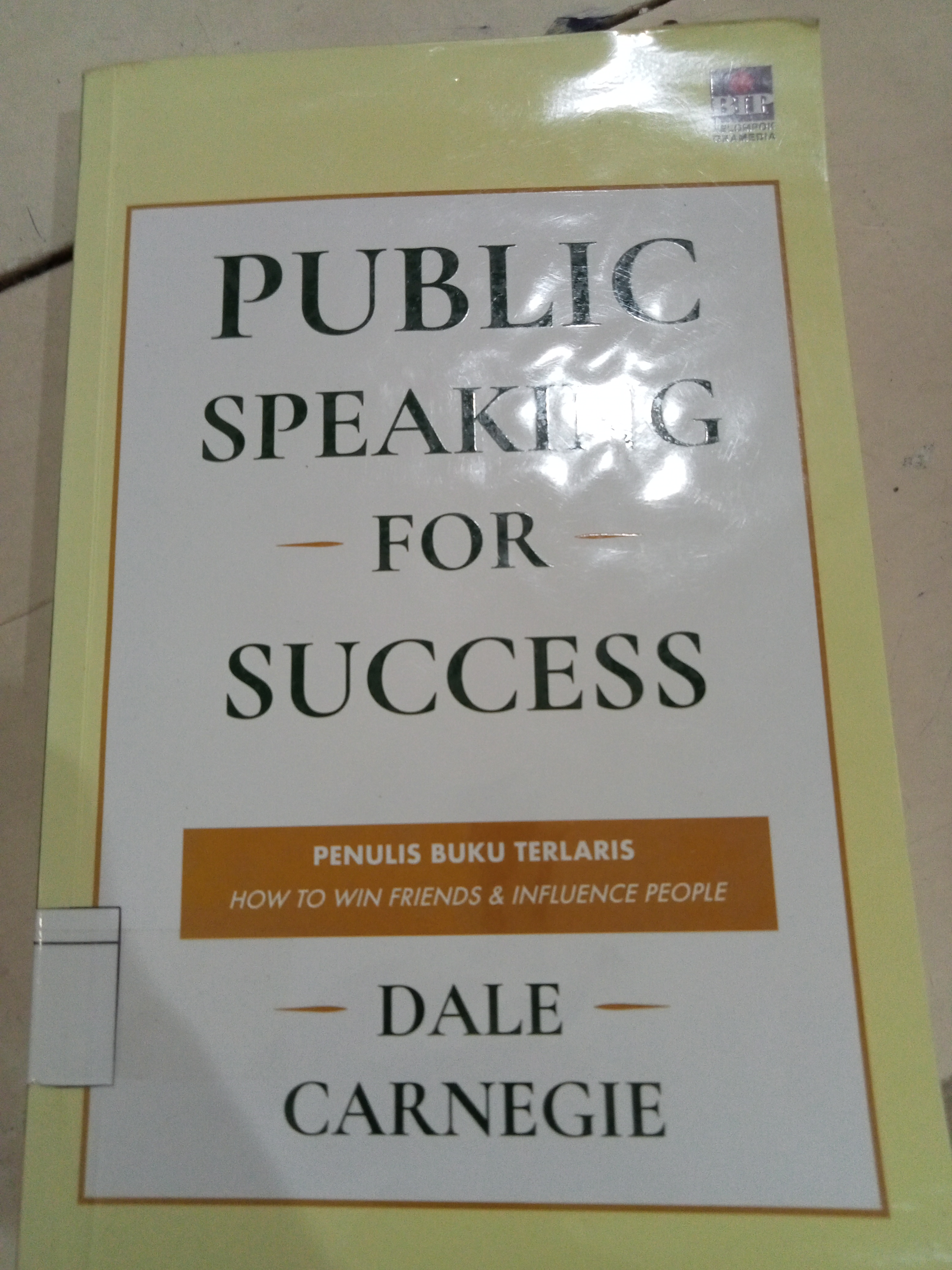 Public speaking for success 