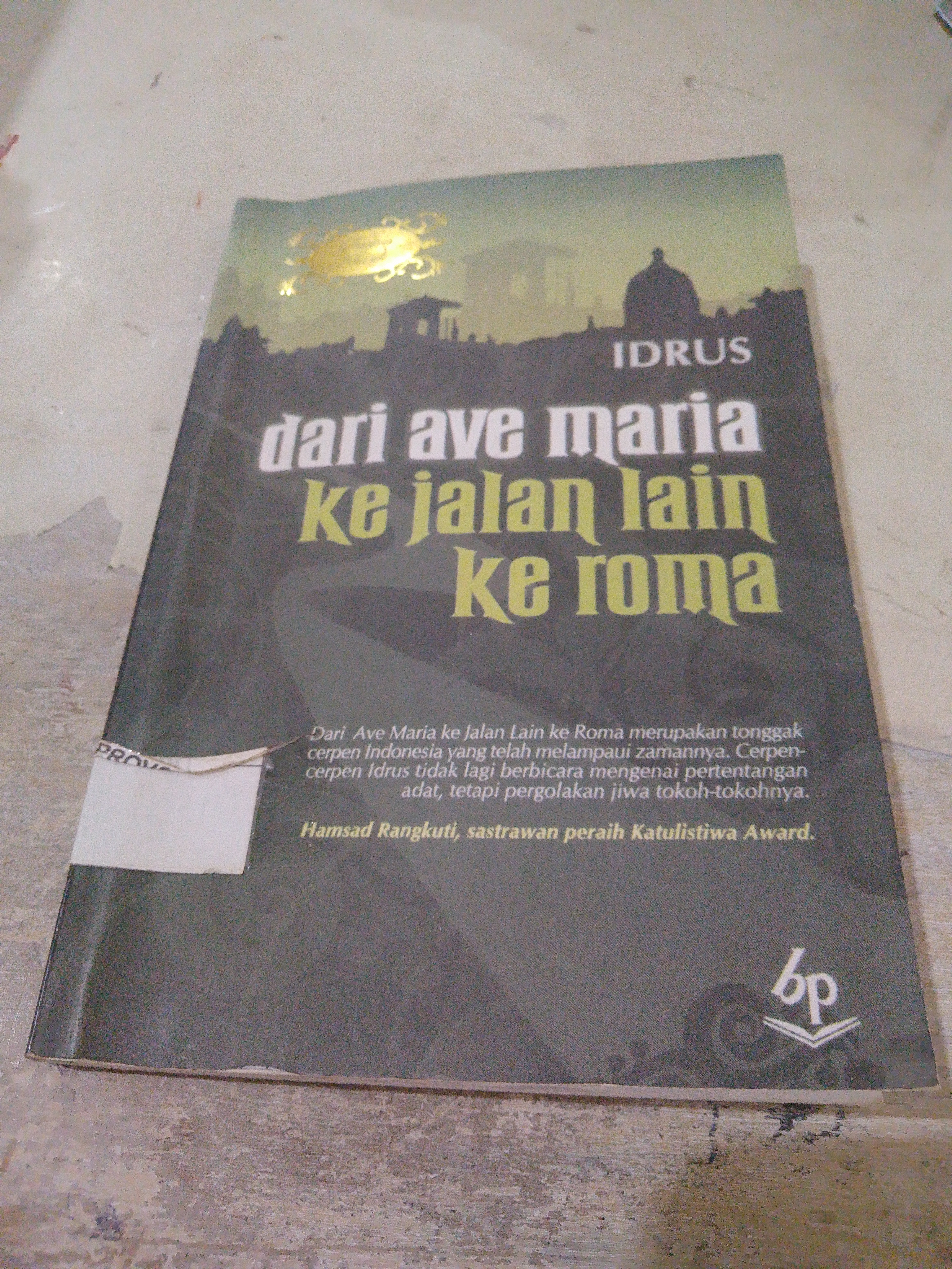 Dari ave Maria ke jalan lain ke roma