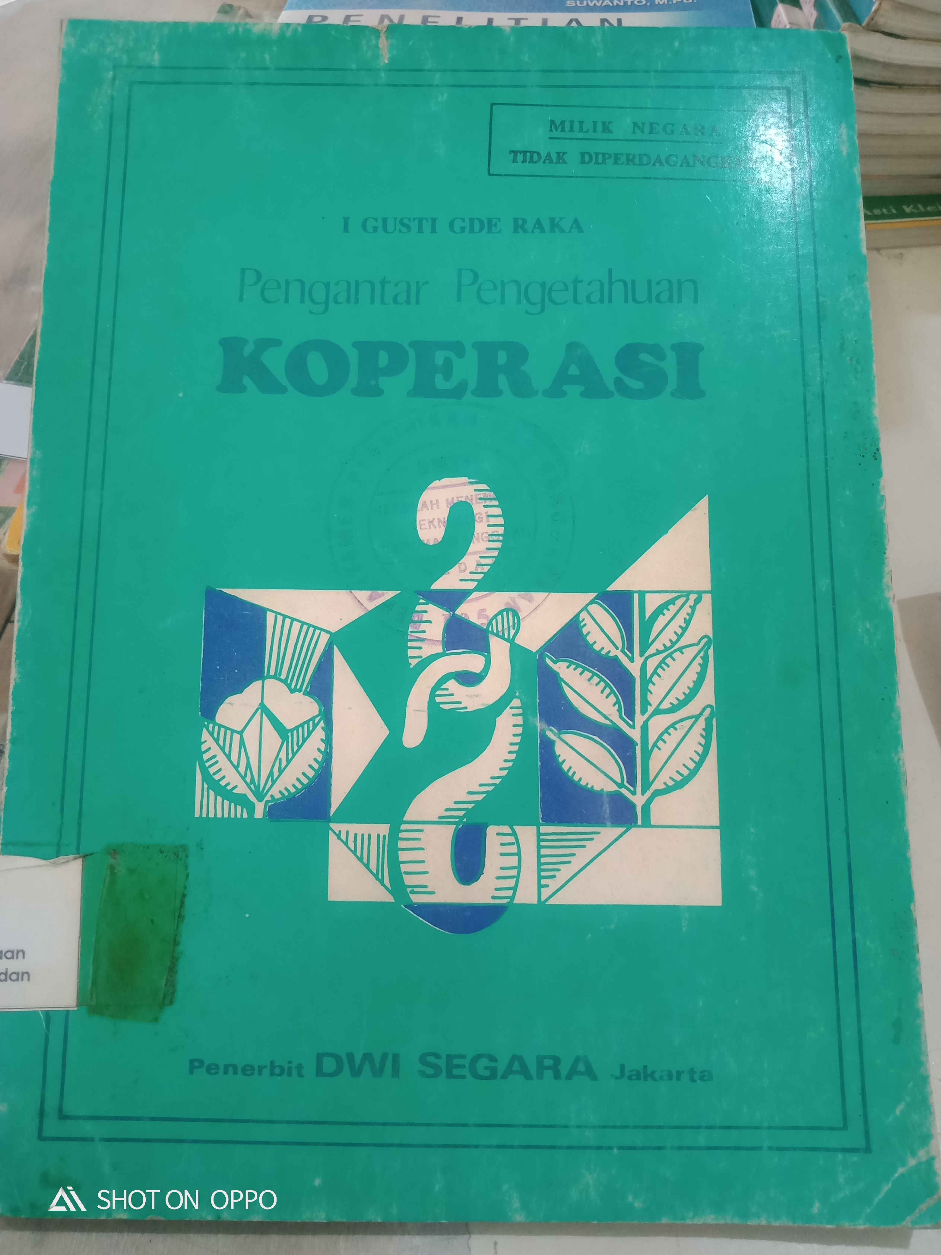 Pengantar Pengetahuan KOPERASI