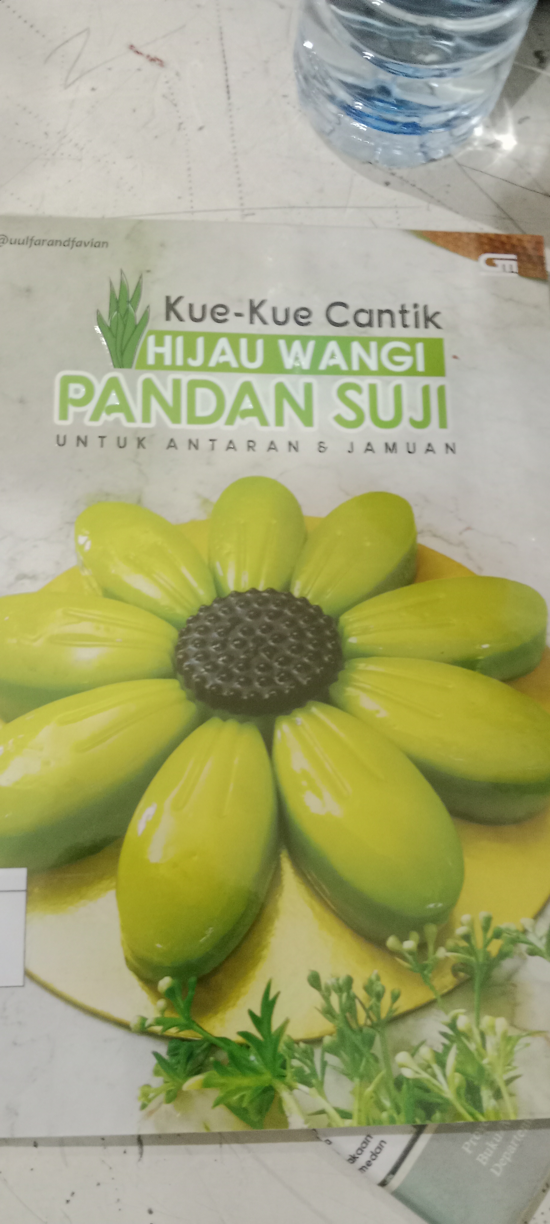 Kue-kue cantik hijauh wangi pandan suji untuk antaran dan jumuan 