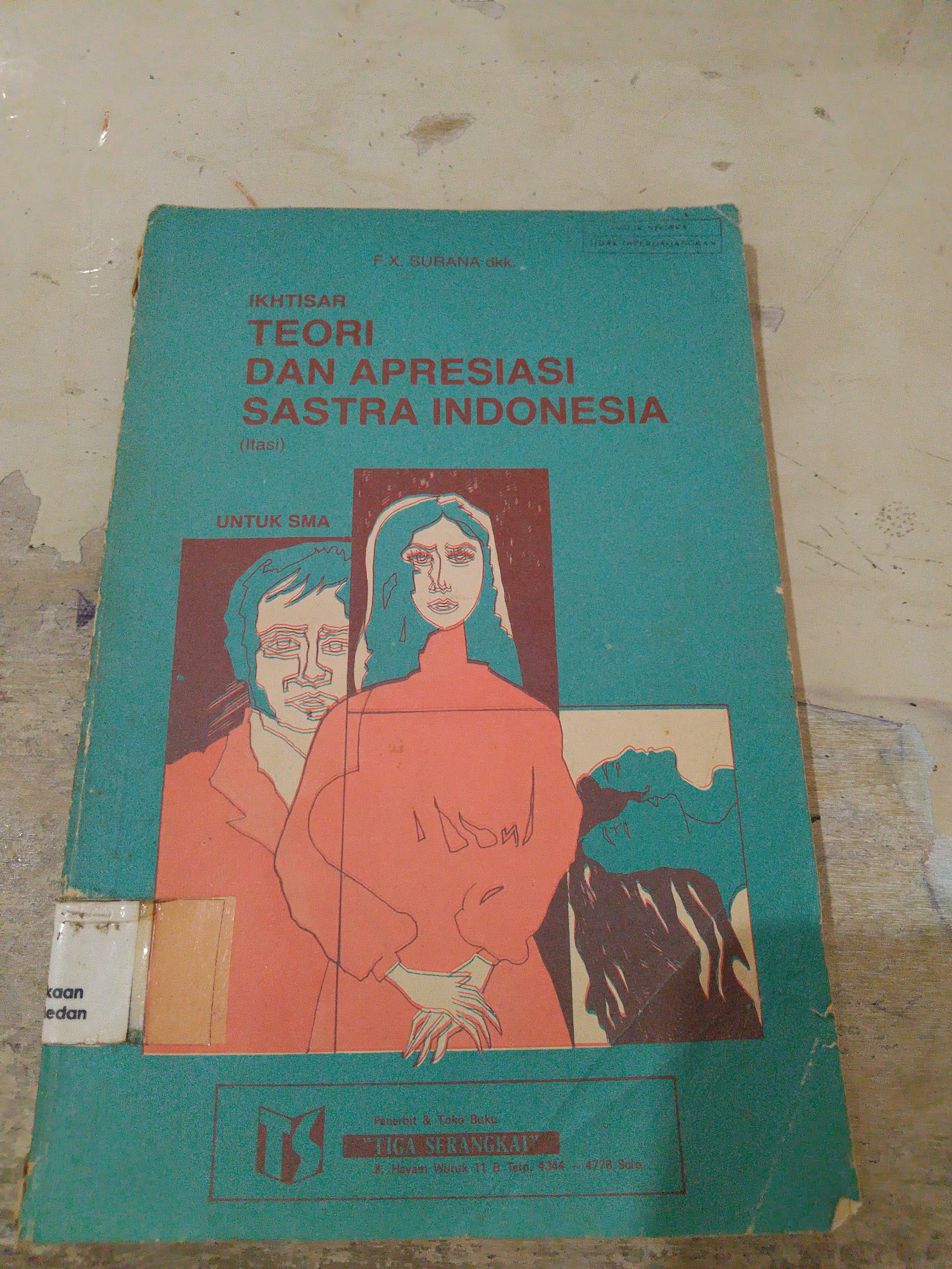 Ikhtisar teori dan apresiasi sastra Indonesia 