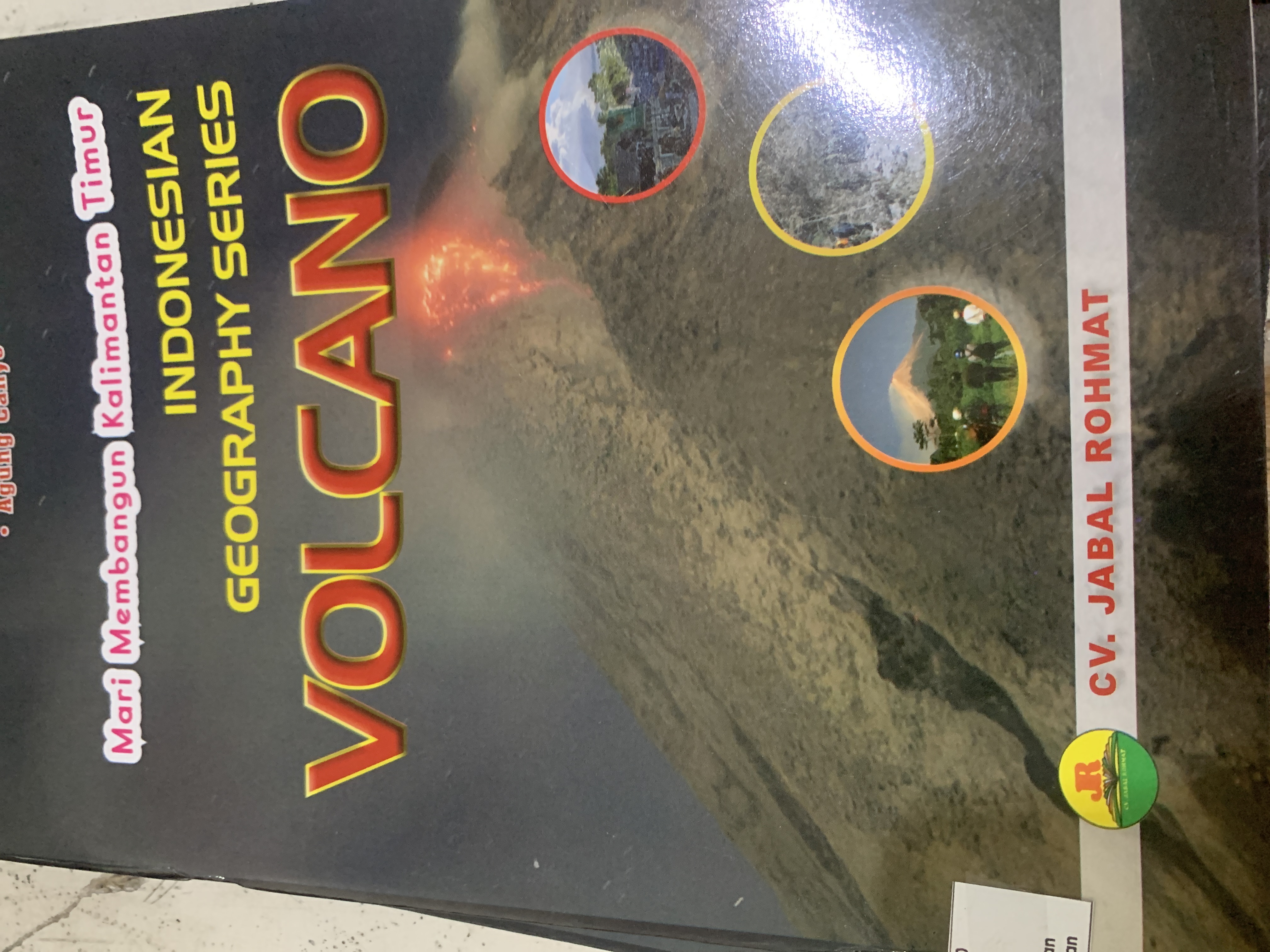 Indonesia Geography Series Volcano 