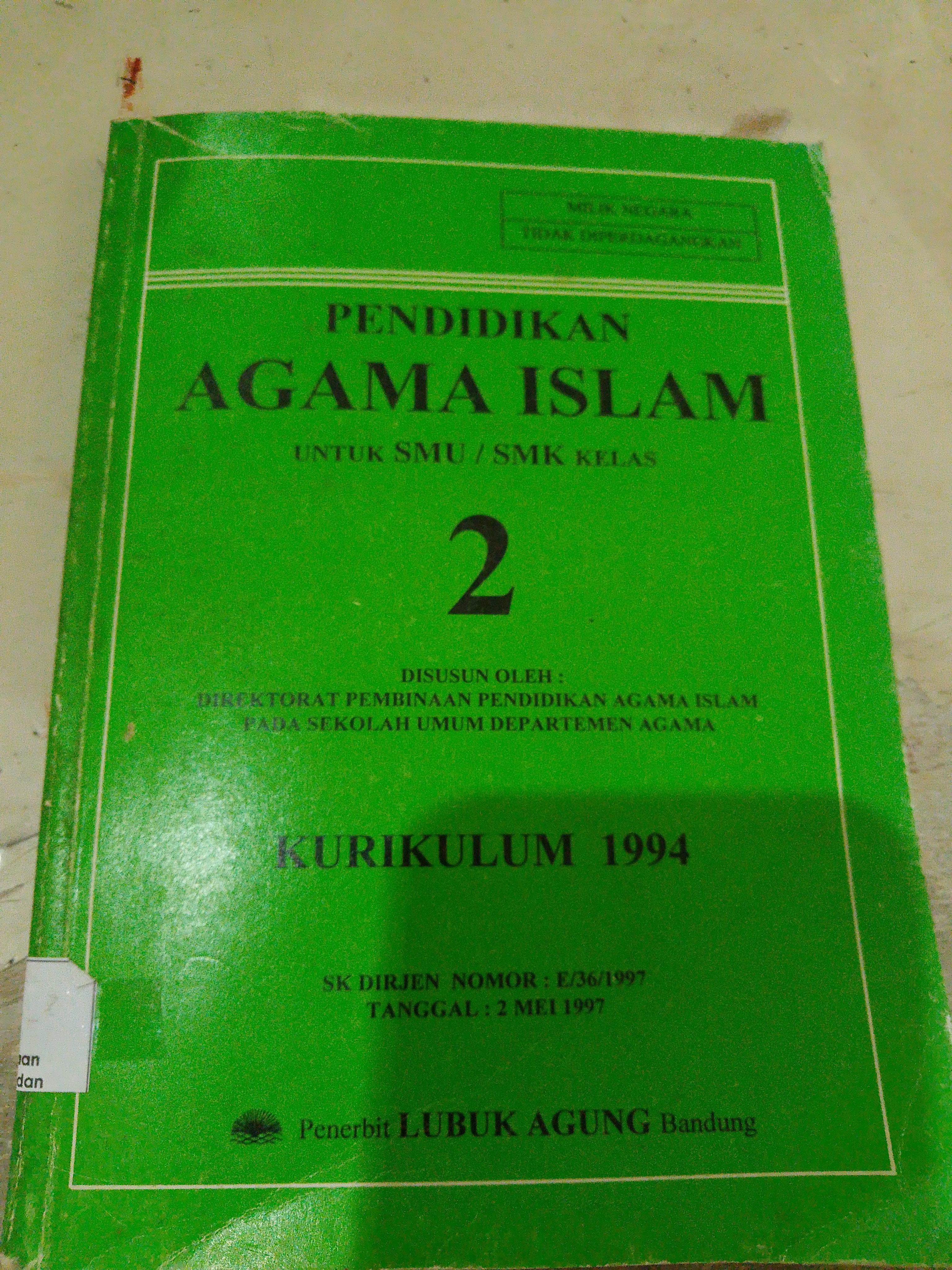 Pendidikan agama islam 2