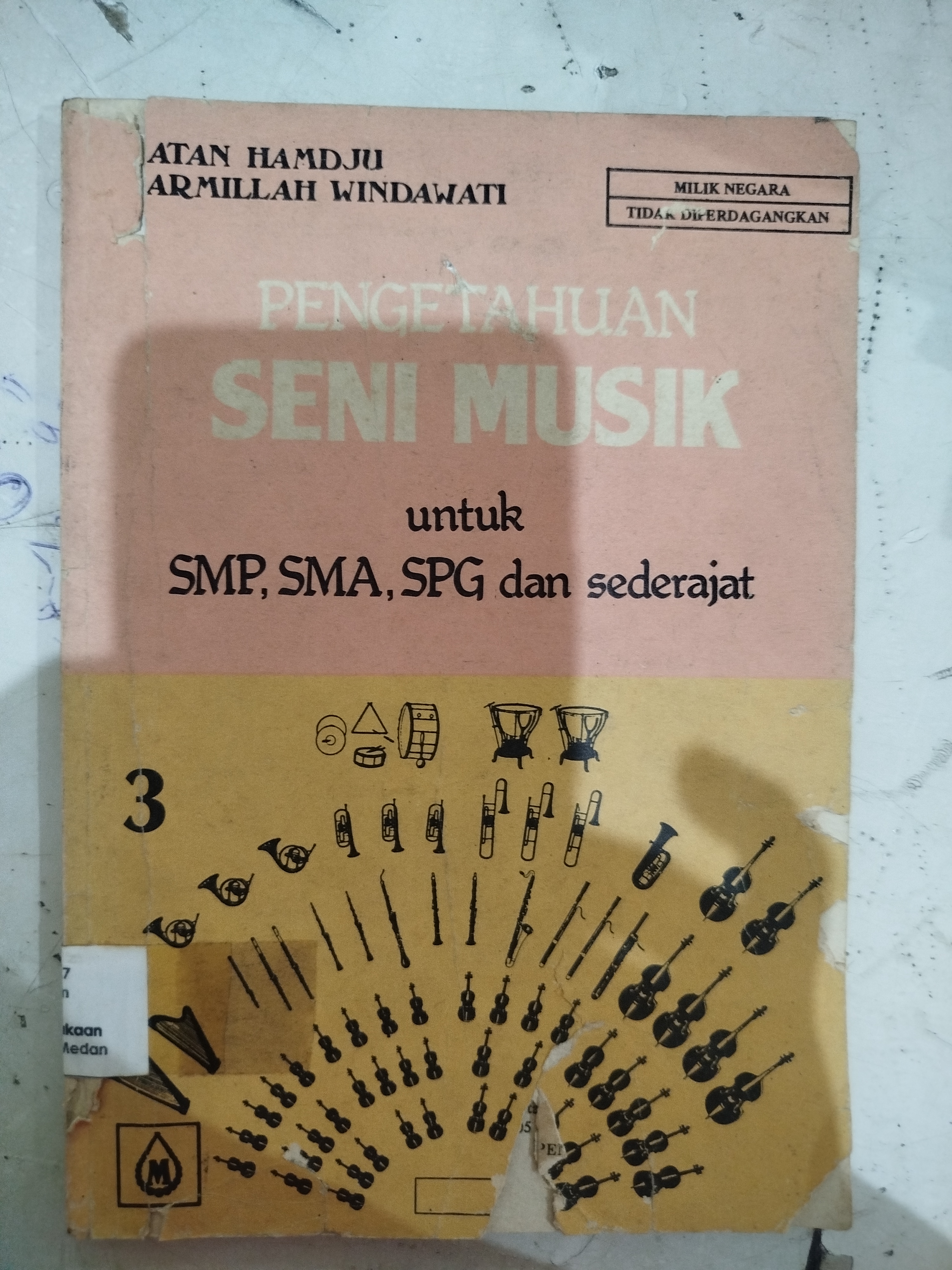 Pengetahuan Seni Musik jilid 3
