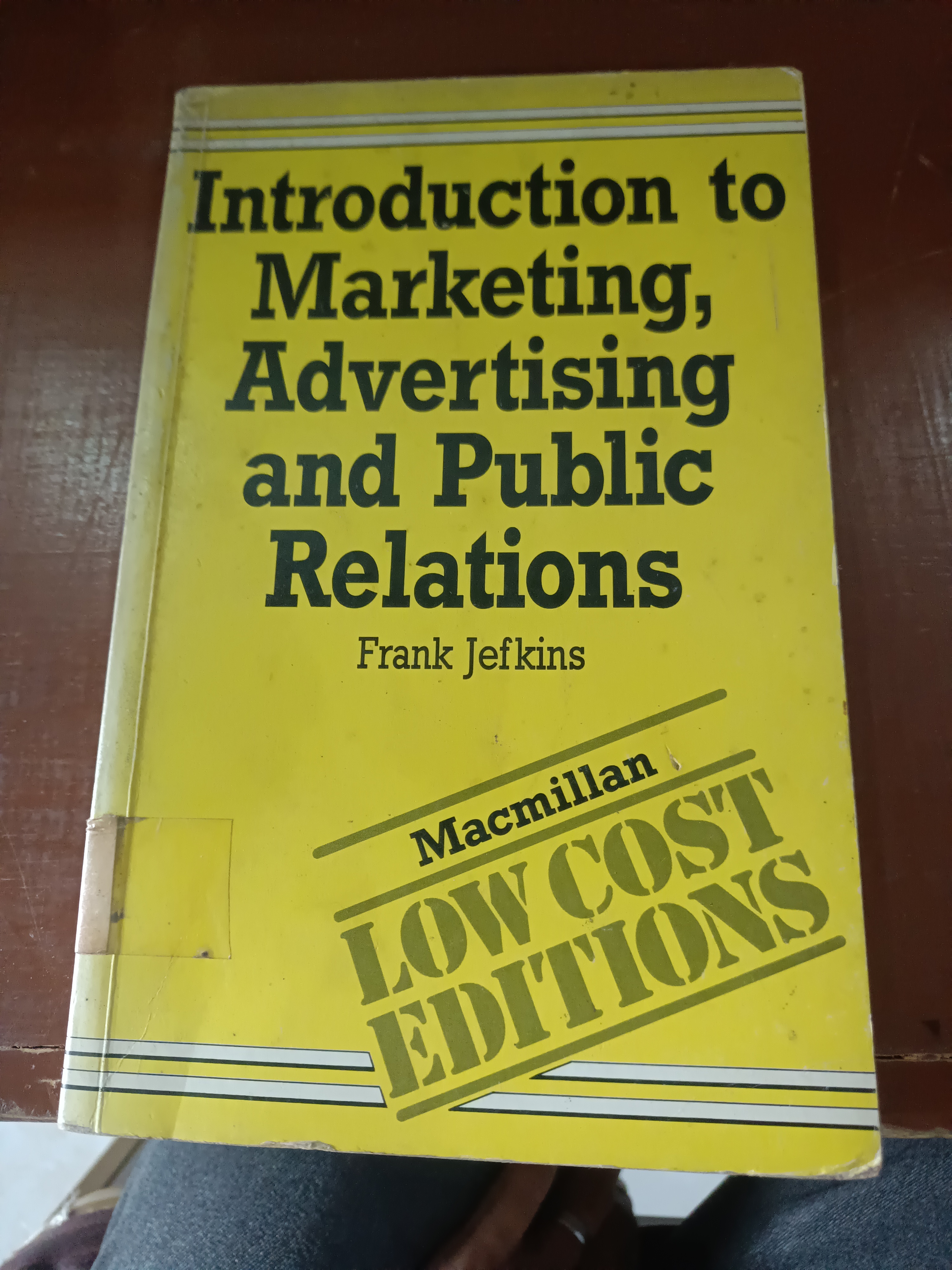 Introduction to Marketing, Advertising and Public Relations