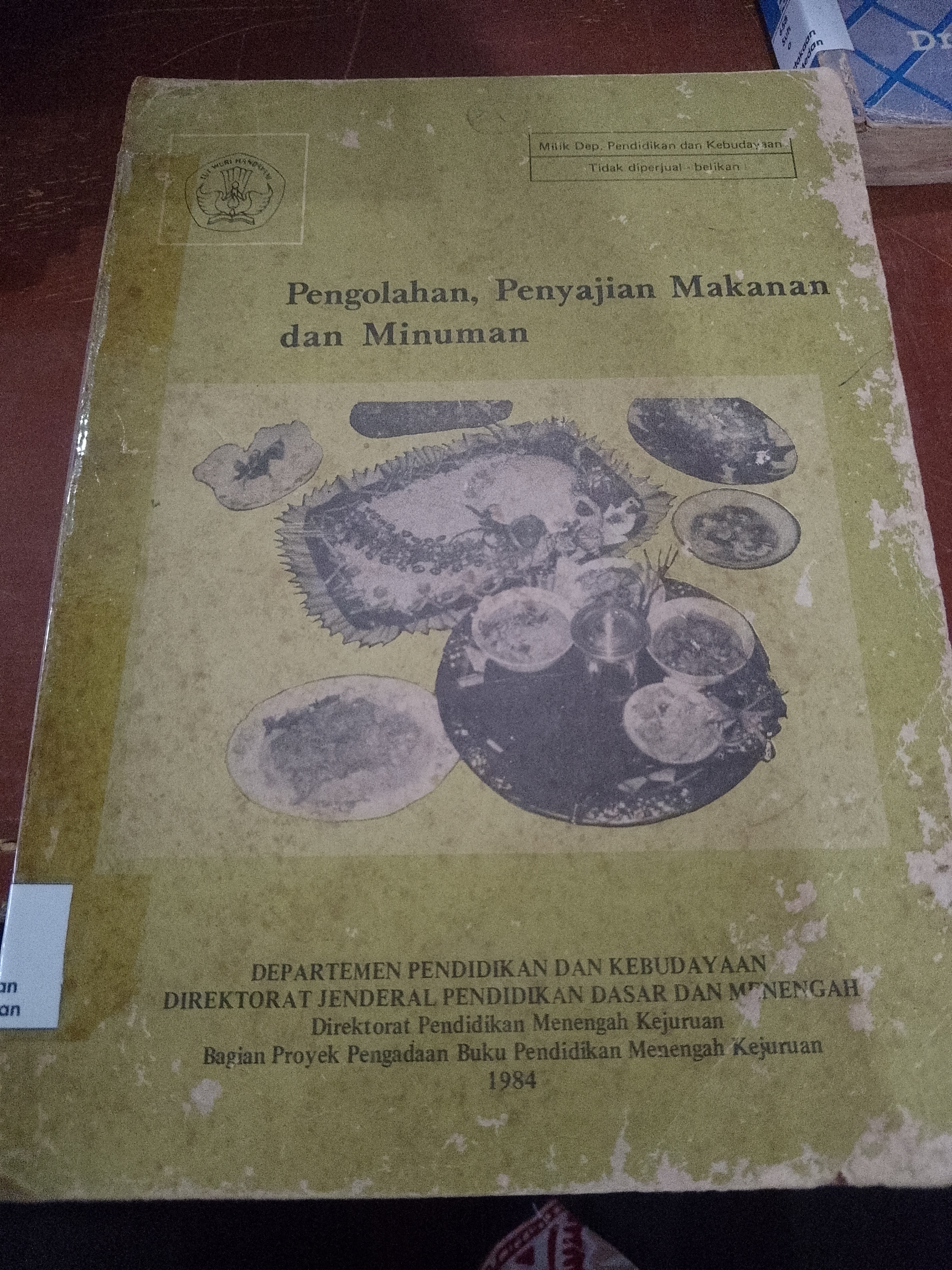 Pengolahan, penyajian makanan dan minuman 