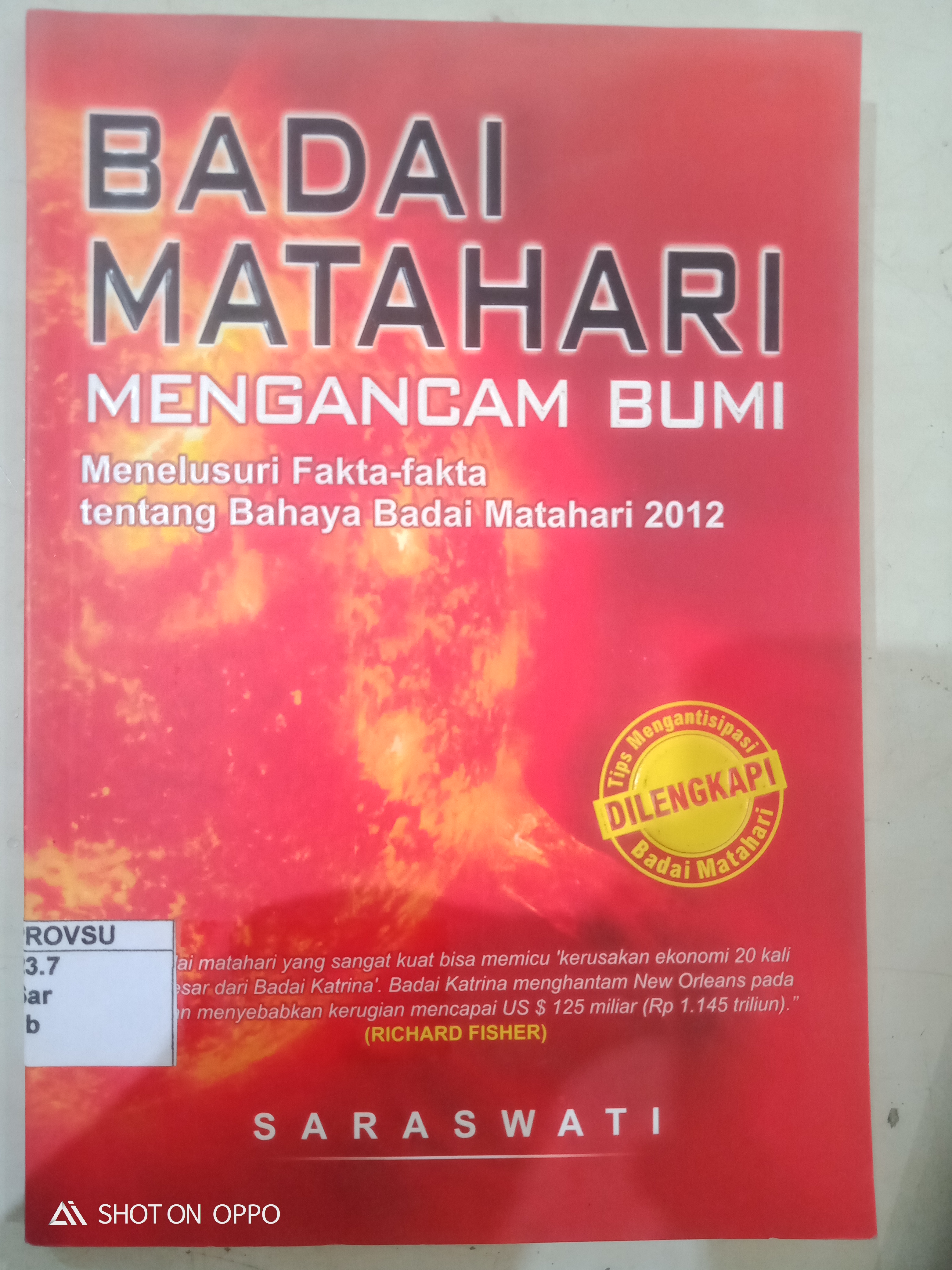 BADAI MATAHARI MENGANCAM BUMI 