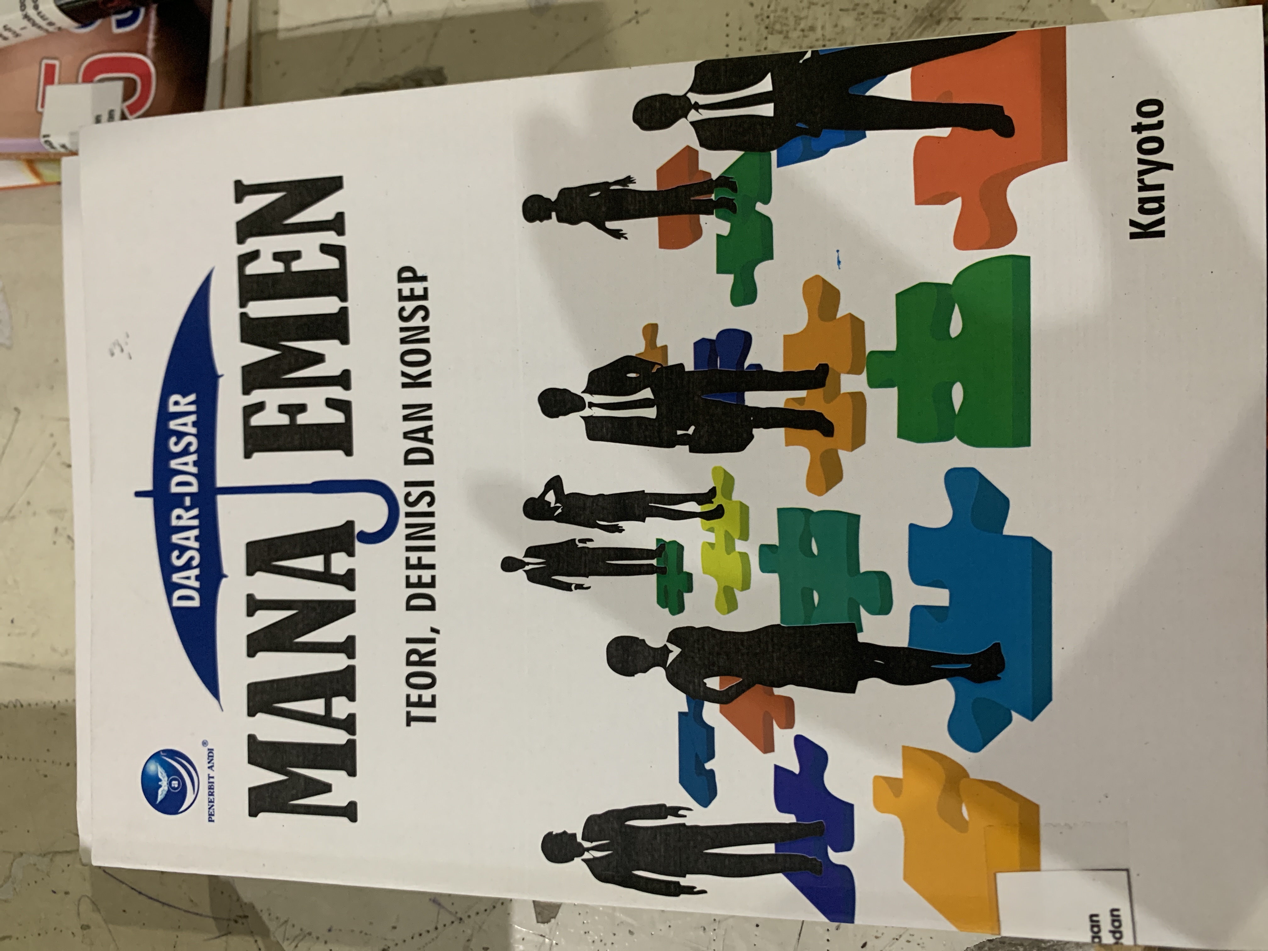 Dasar-Dasar Manajemen Teori, definisi dan konsep