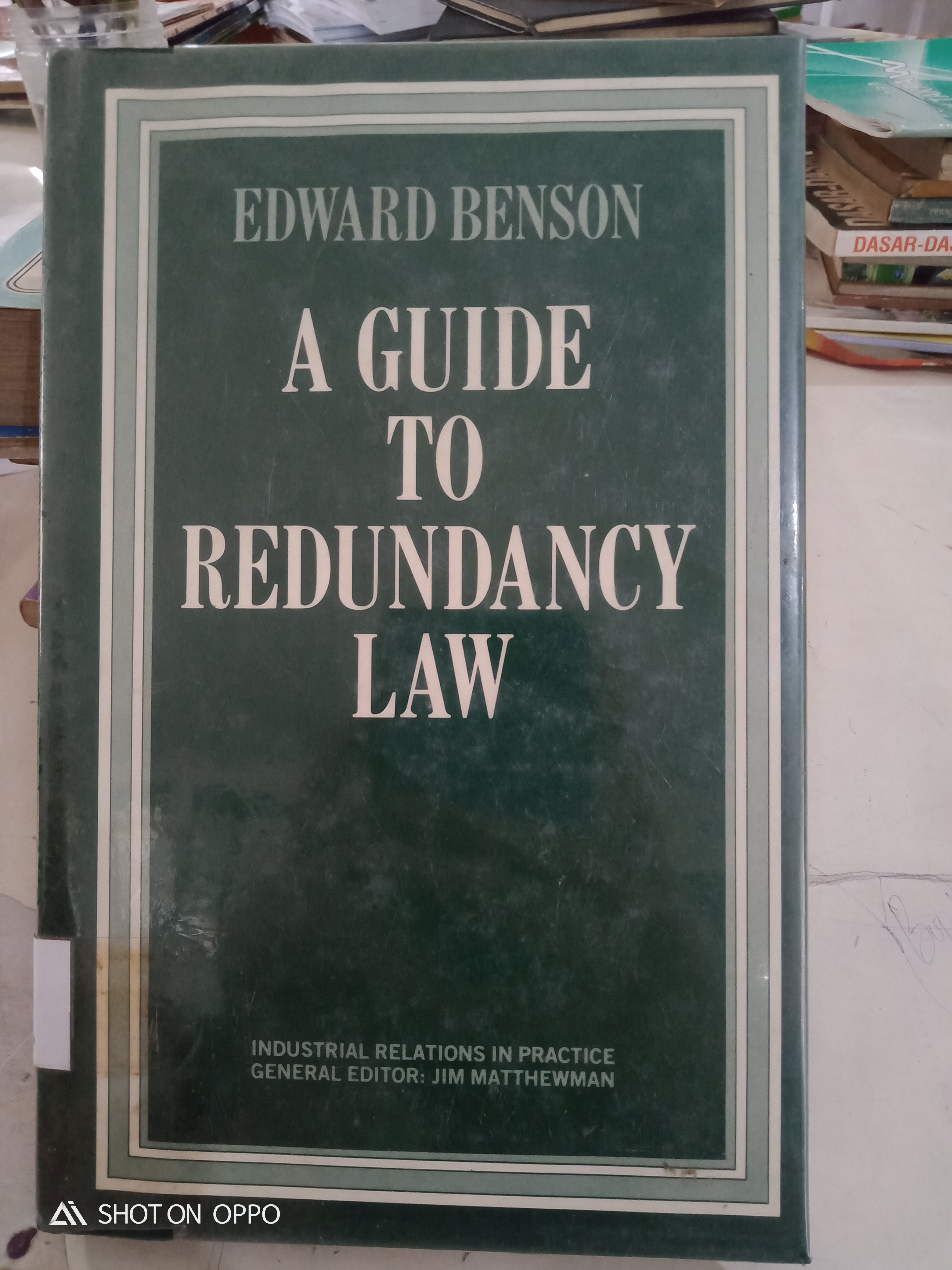 A GUIDE TO REDUNDENCY LAW
