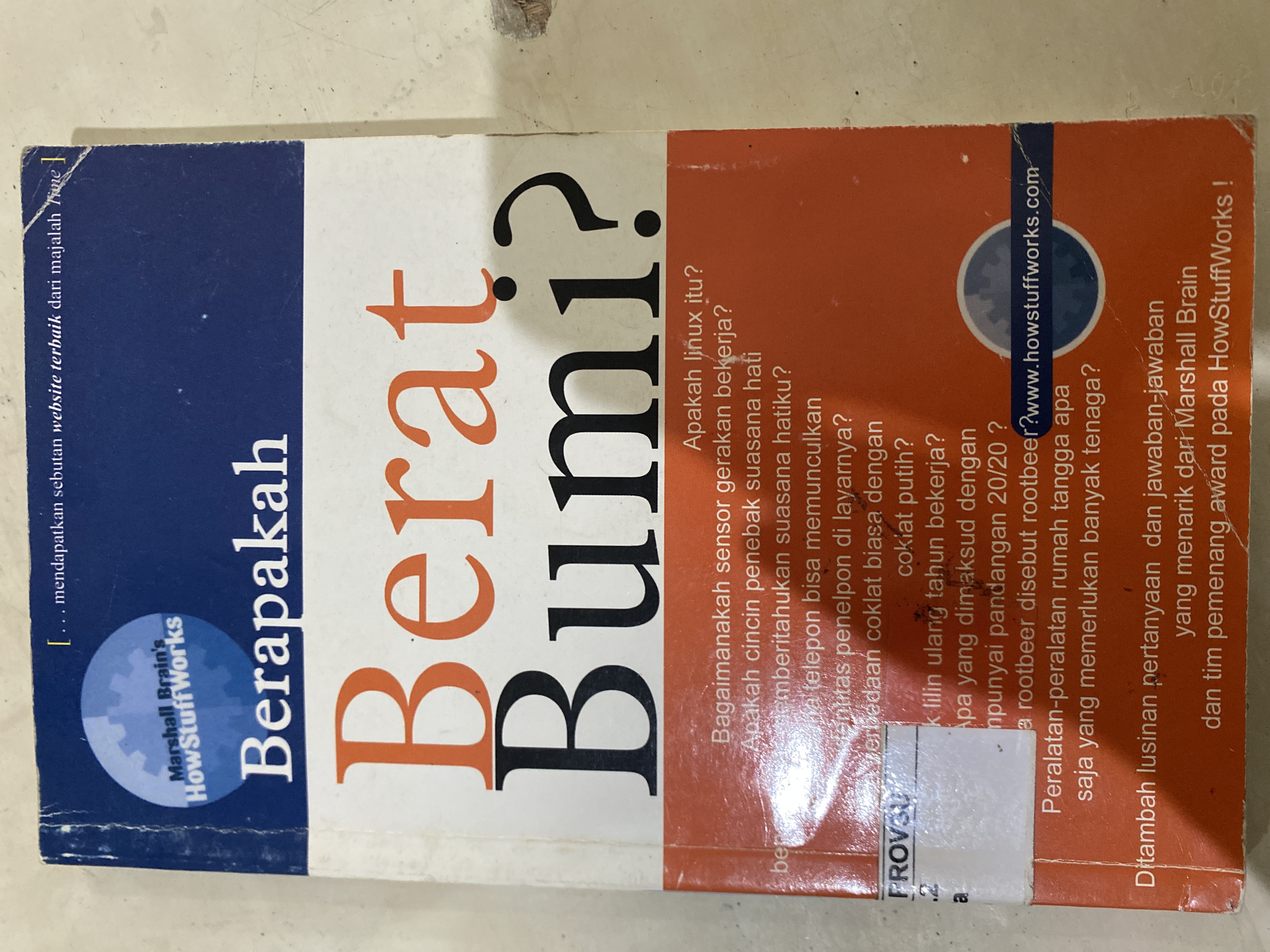 Berapakah berat bumi?